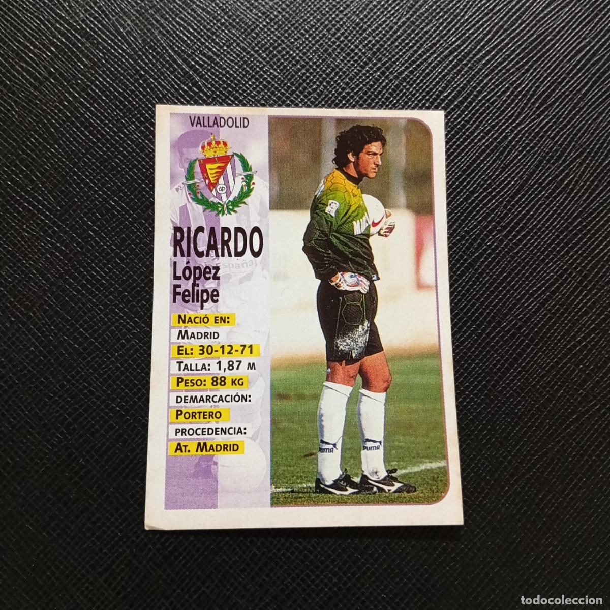 Cromos de F&uacute;tbol: 217A 217 RICARDO VALLADOLID PANINI 1998 1999 CROMO FUTBOL LIGA 98 99 - SIN PEGAR - A146 PG208