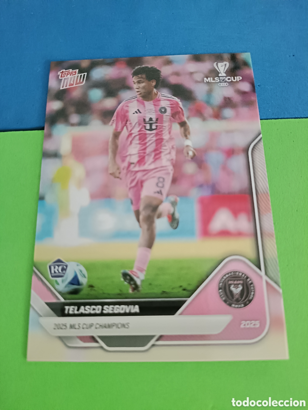 Cromos de F&uacute;tbol: 2025 MLS Cup - Inter Miami CF - MLS Topps NOW&reg; Card Team Set Telasco Segovia