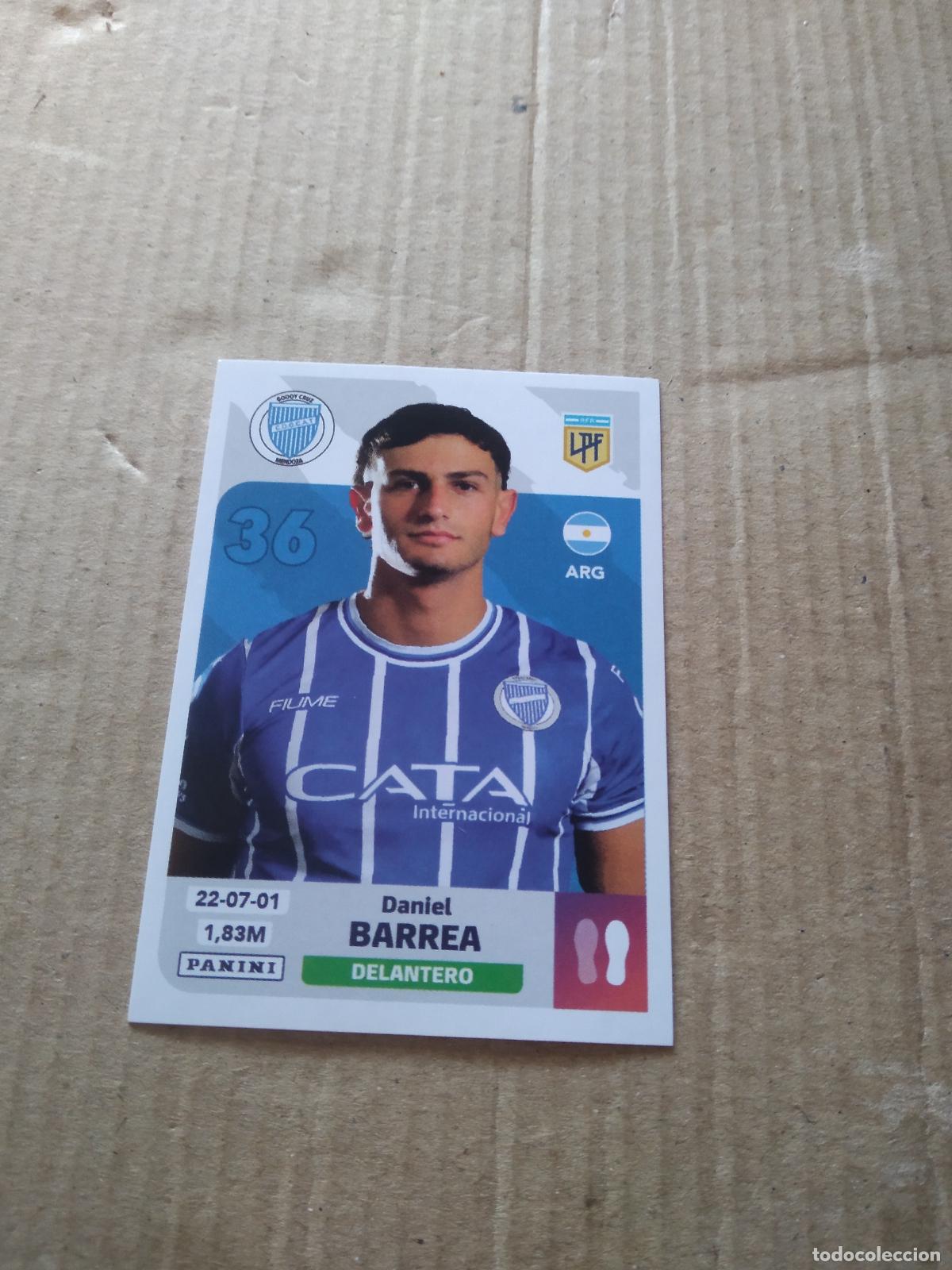 Cromos de F&uacute;tbol: GOD 16 DANIEL BARREA GODOY CRUZ CROMO FUTBOL ARGENTINO PANINI LIGA ARGENTINA 2024