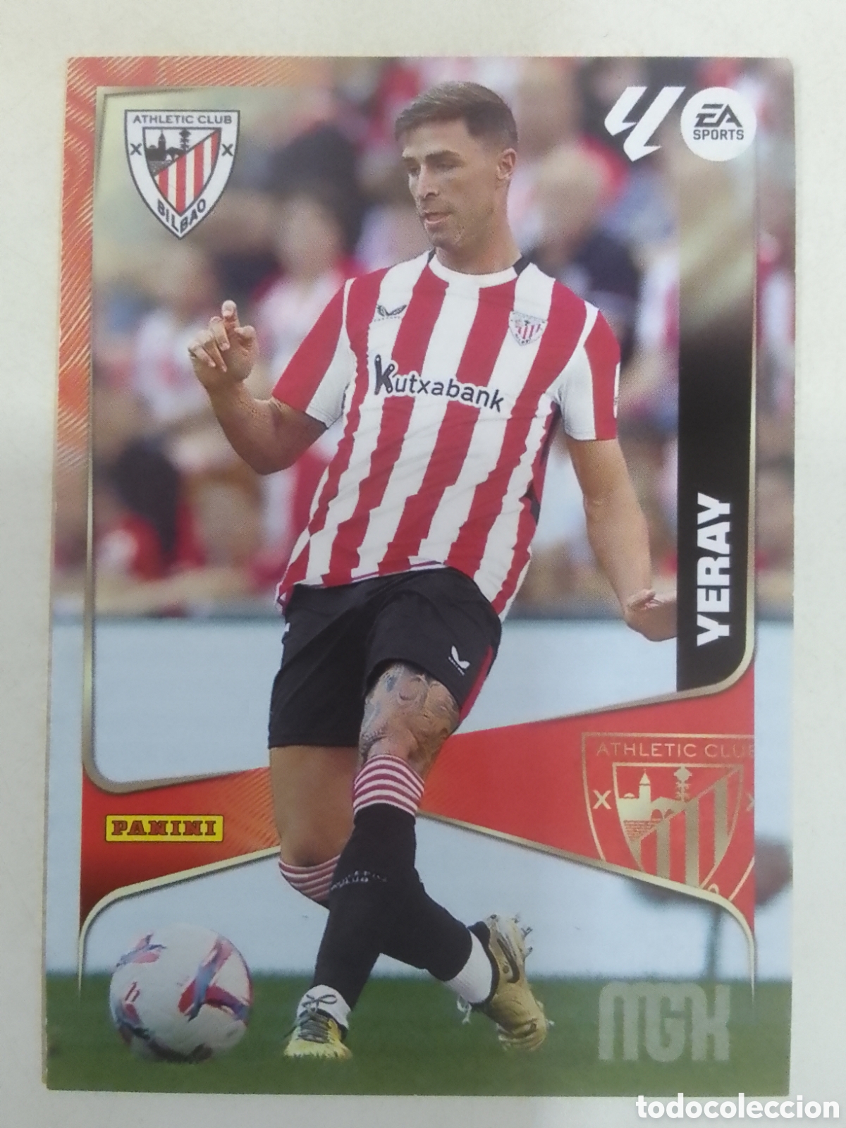 Football Stickers: Megacracks 2025/26 n&deg; 43 Yeray &bull; Athletic Club.
