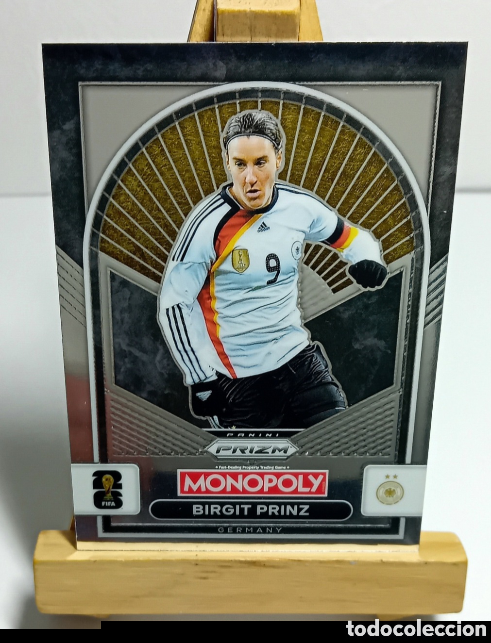 Cromos de F&uacute;tbol: BIRGIT PRINZ 2026 ALEMANIA MONOPOLY PRIZM PANINI.