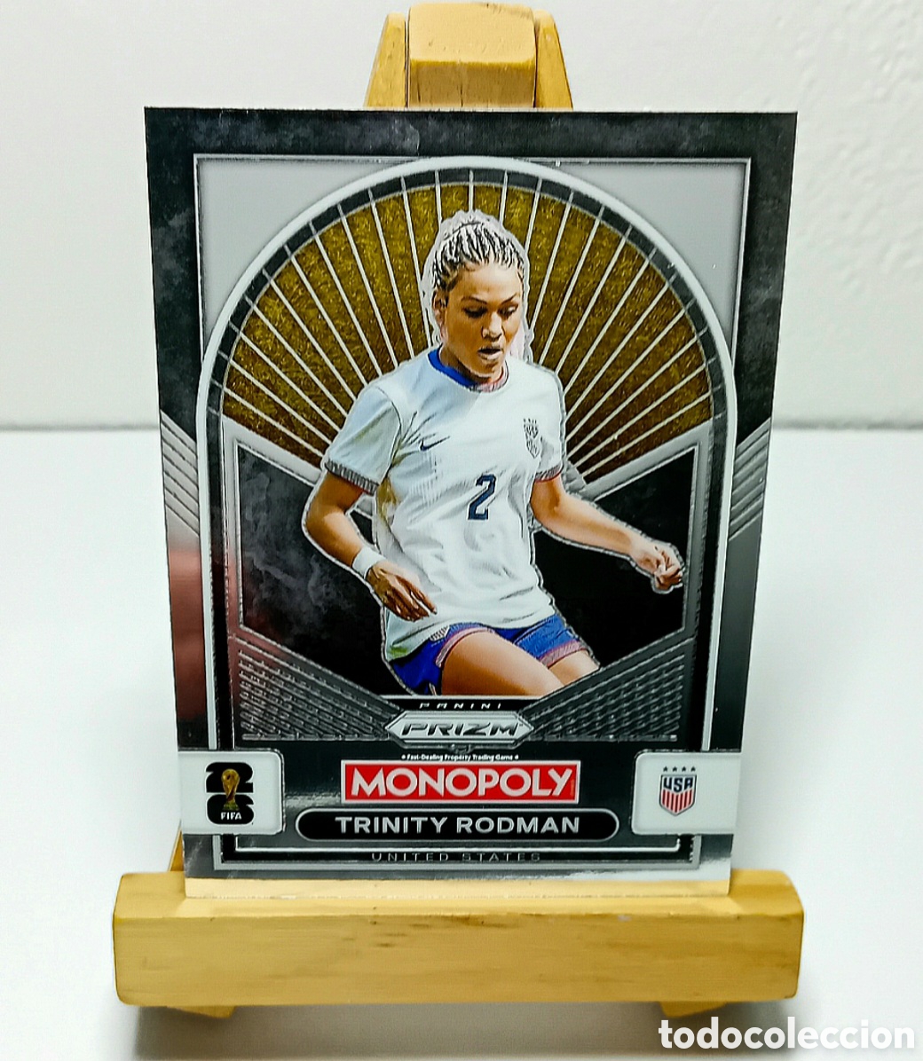 Cromos de F&uacute;tbol: TRINITY RODMAN 2026 USA MONOPOLY PRIZM PANINI.