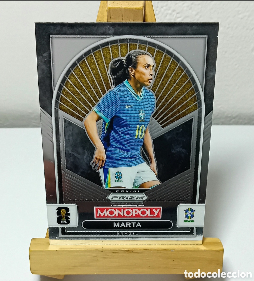 Cromos de F&uacute;tbol: MARTA 2026 BRASIL MONOPOLY PRIZM PANINI.
