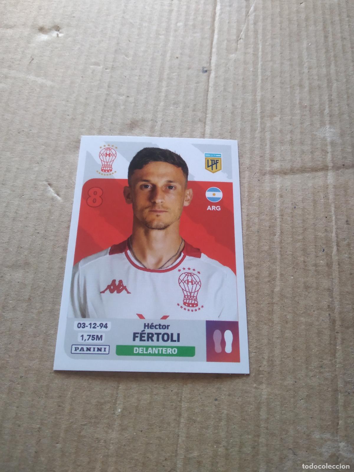 Cromos de Futebol: HUR 16 HECTOR FERTOLI HURACAN CROMO FUTBOL ARGENTINO PANINI LIGA ARGENTINA 2024