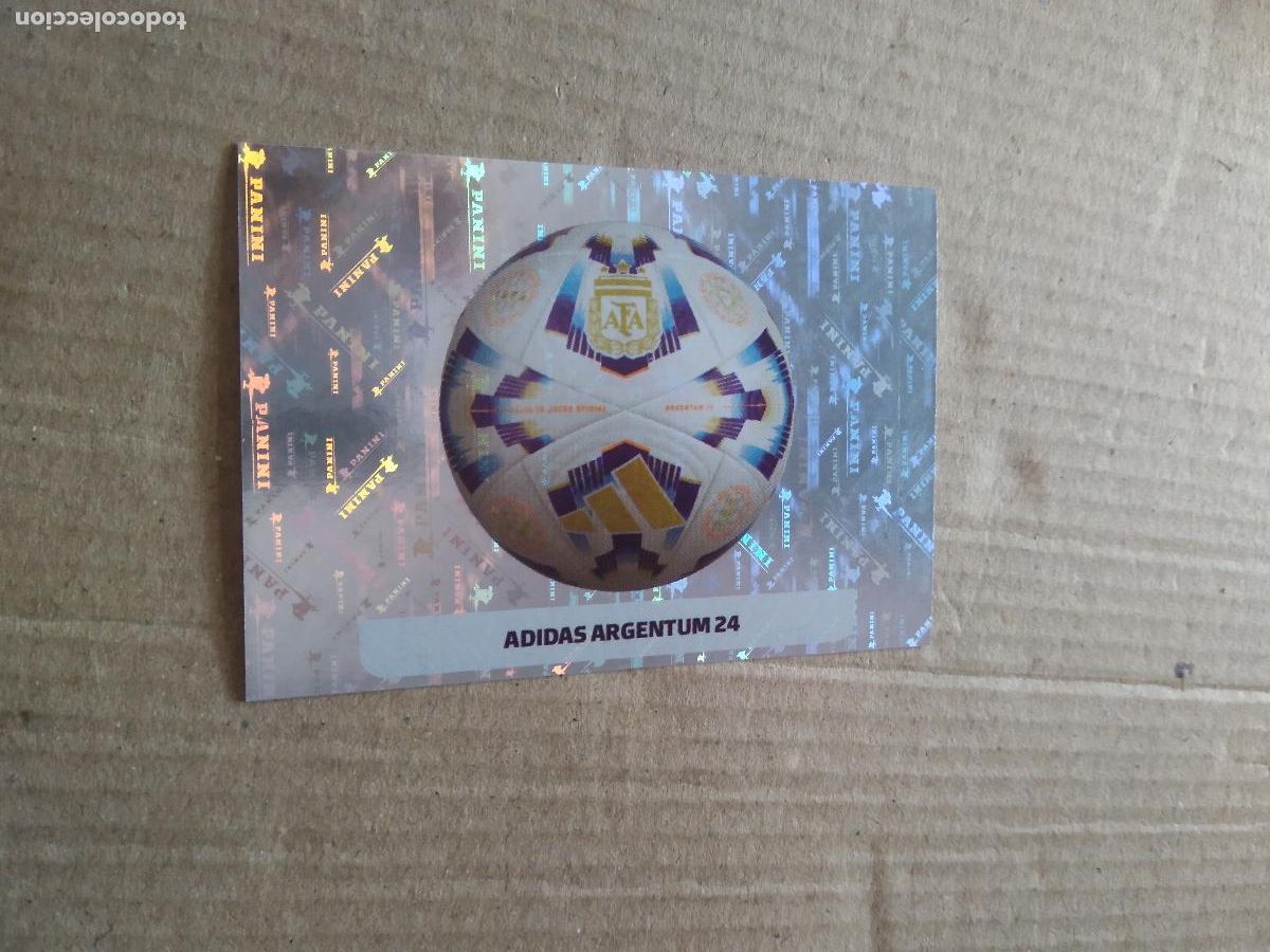 Cromos de F&uacute;tbol: LPF 3 BALON PELOTA ADIDAS ARGENTUM 24 CROMO FUTBOL ARGENTINO PANINI LIGA ARGENTINA 2024