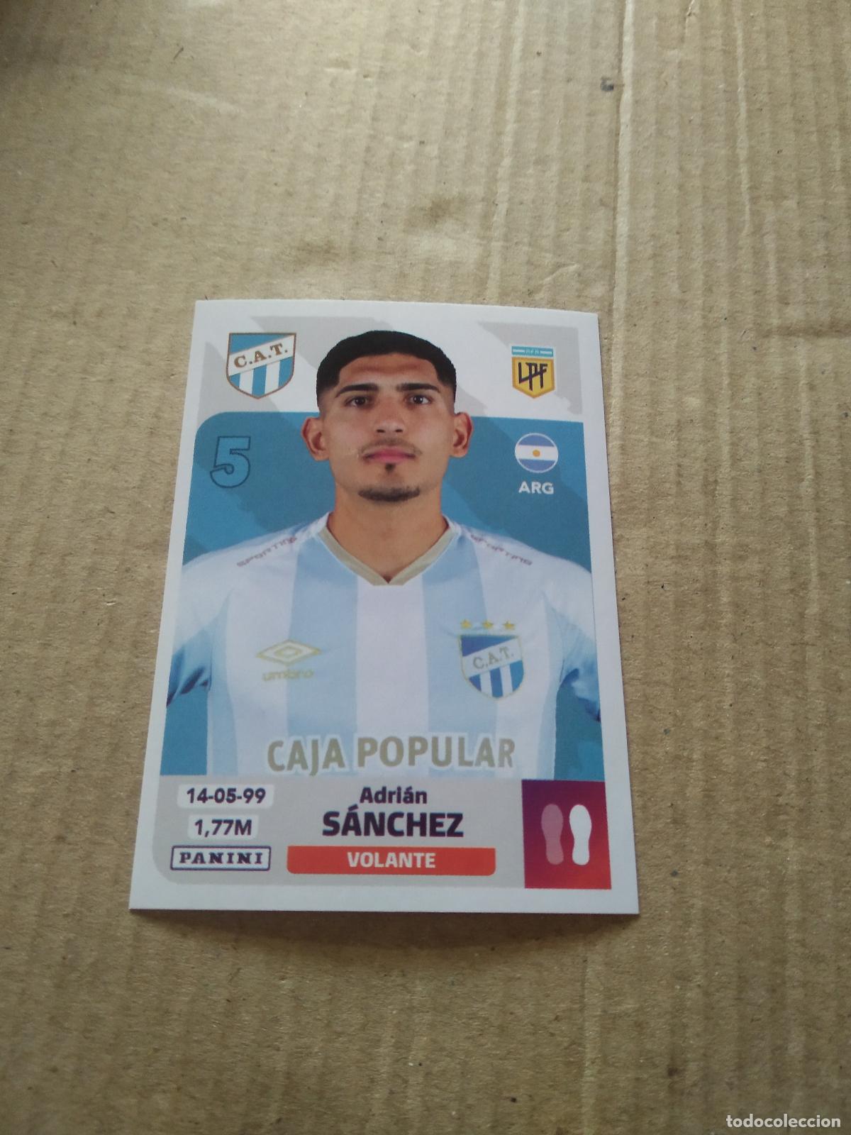 Cromos de F&uacute;tbol: ATU 10 ADRIAN SANCHEZ ATLETICO TUCUMAN CROMO FUTBOL ARGENTINO PANINI LIGA ARGENTINA 2024