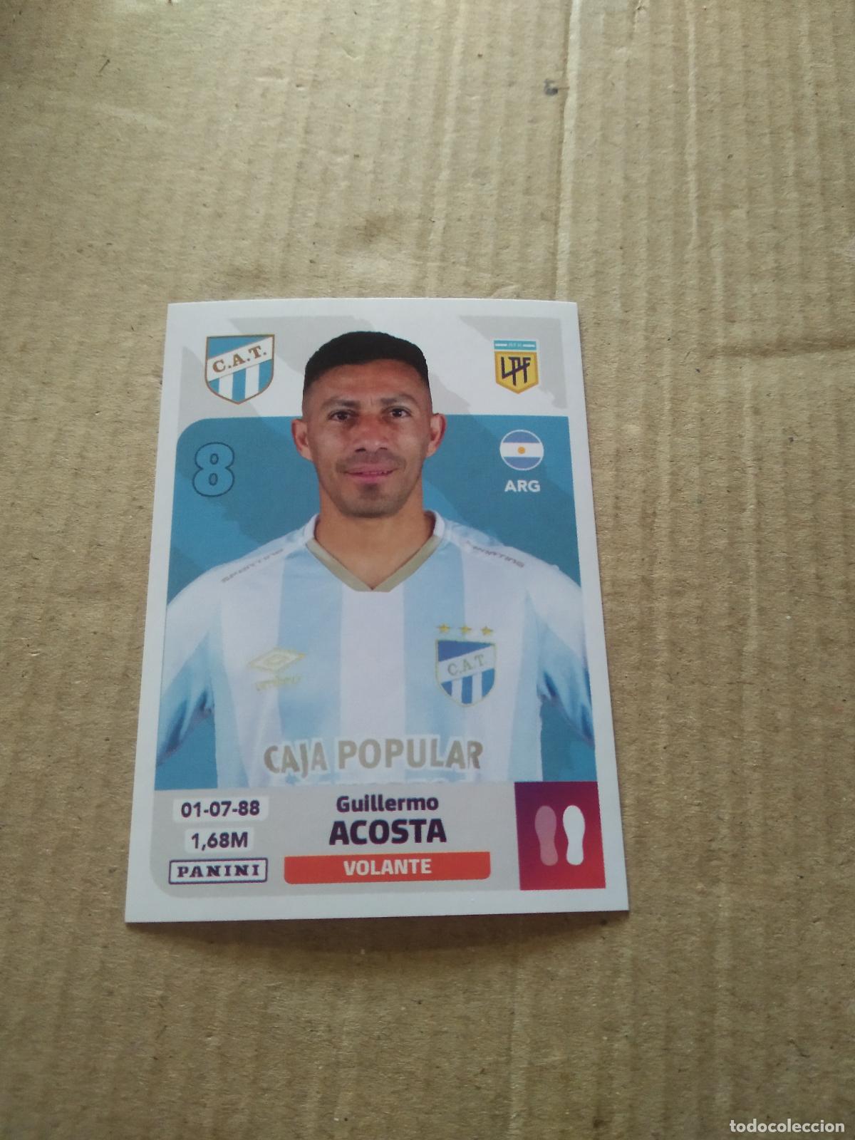Cromos de F&uacute;tbol: ATU 12 GUILLERMO ACOSTA ATLETICO TUCUMAN CROMO FUTBOL ARGENTINO PANINI LIGA ARGENTINA 2024