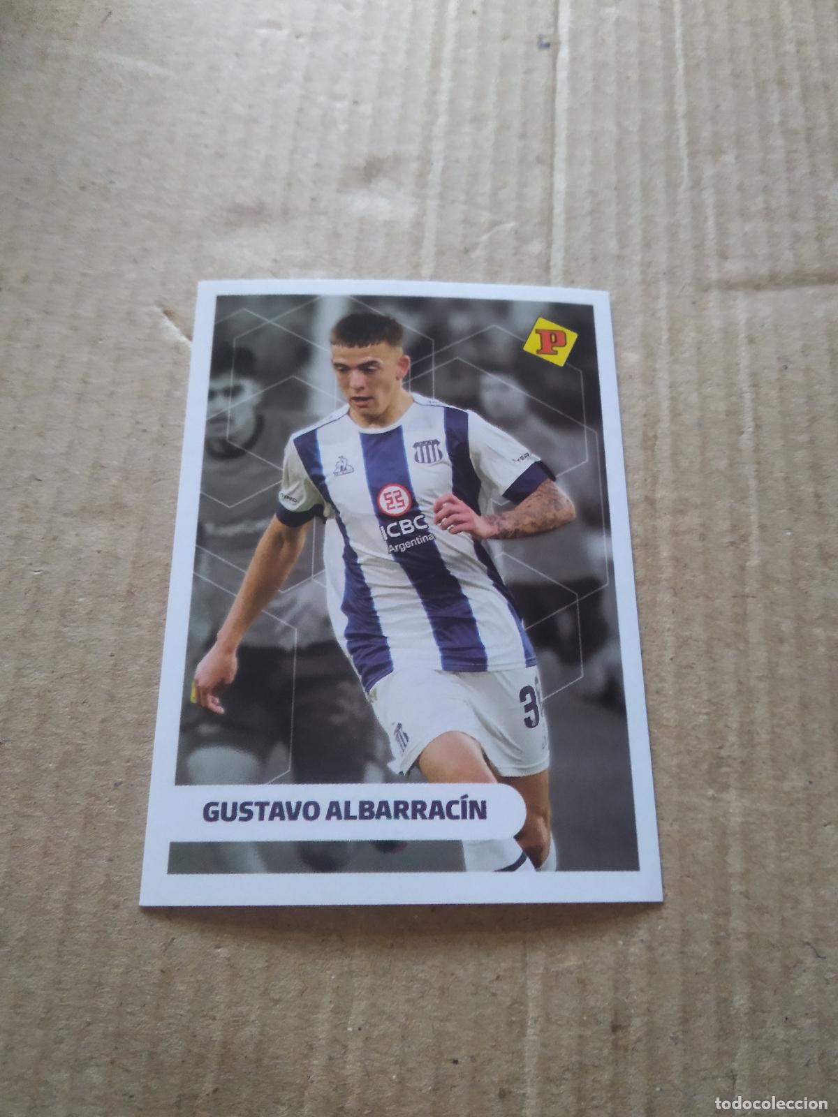 Cromos de F&uacute;tbol: SEM 7 GUSTAVO ALBARRACIN CROMO FUTBOL ARGENTINO PANINI LIGA ARGENTINA 2024