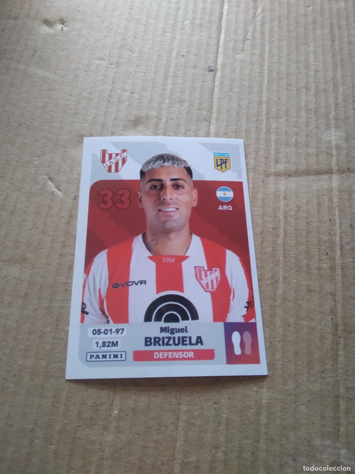Cromos de F&uacute;tbol: INS 7 MIGUEL BRIZUELA INSTITUTO CROMO FUTBOL ARGENTINO PANINI LIGA ARGENTINA 2024