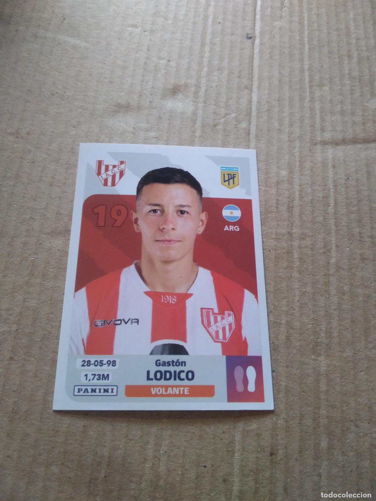 Cromos de F&uacute;tbol: INS 10 GASTON LODICO INSTITUTO CROMO FUTBOL ARGENTINO PANINI LIGA ARGENTINA 2024