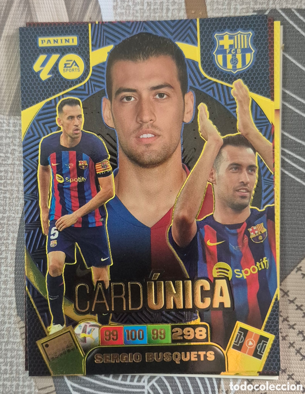 Cromos de F&uacute;tbol: Busquets barcelona card unica dream box adrenalyn 2026