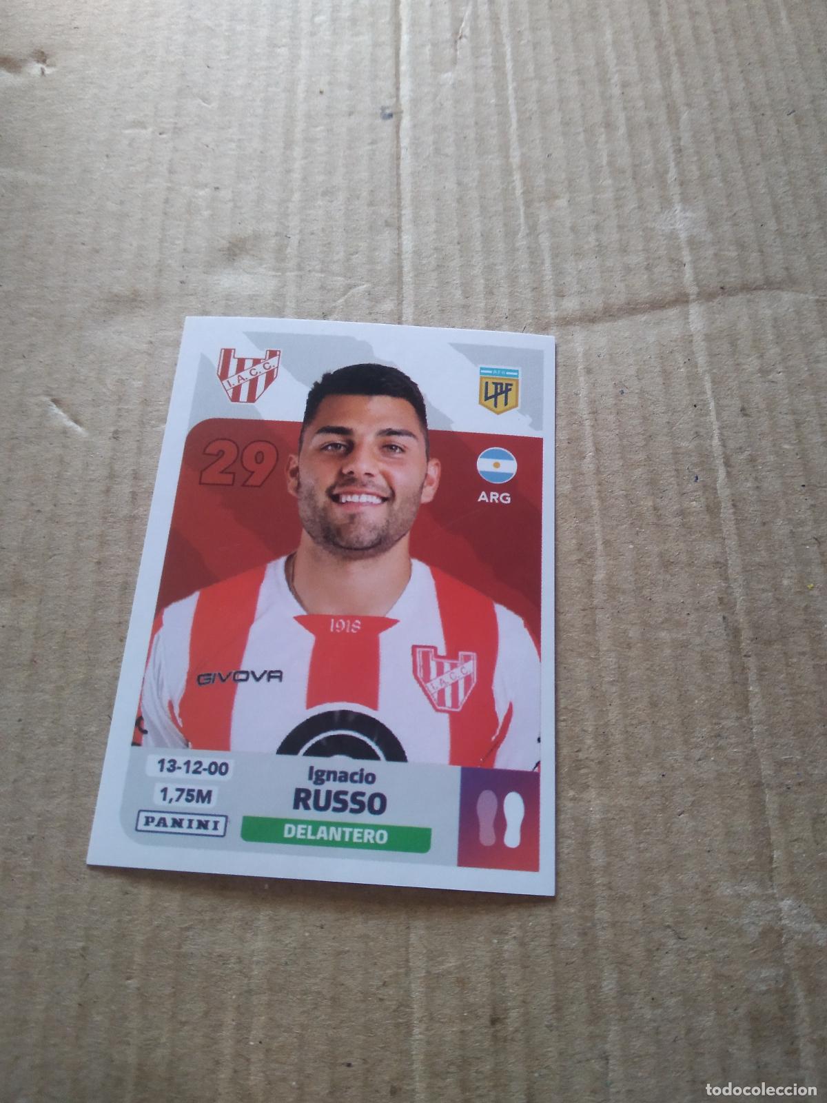 Cromos de F&uacute;tbol: INS 15 IGNACIO RUSSO INSTITUTO CROMO FUTBOL ARGENTINO PANINI LIGA ARGENTINA 2024