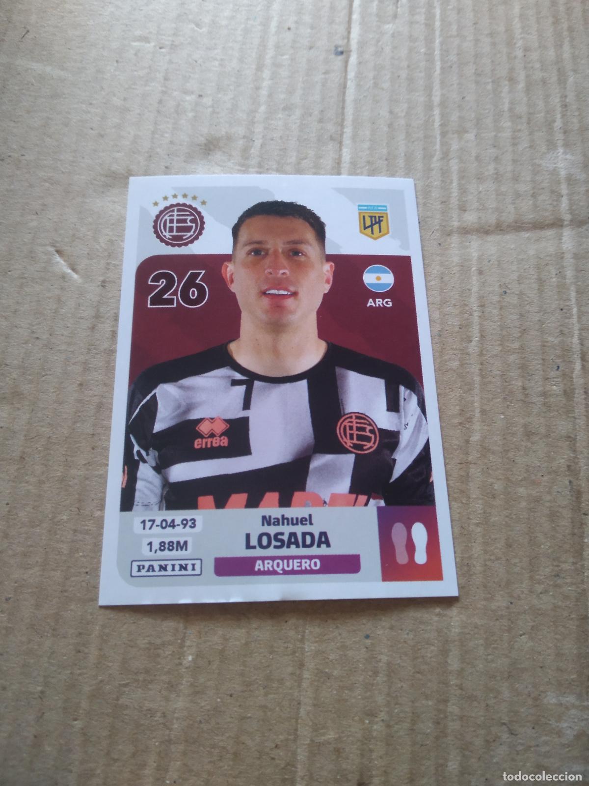 Cromos de F&uacute;tbol: LAN 2 NAHUEL LOSADA LANUS CROMO FUTBOL ARGENTINO PANINI LIGA ARGENTINA 2024