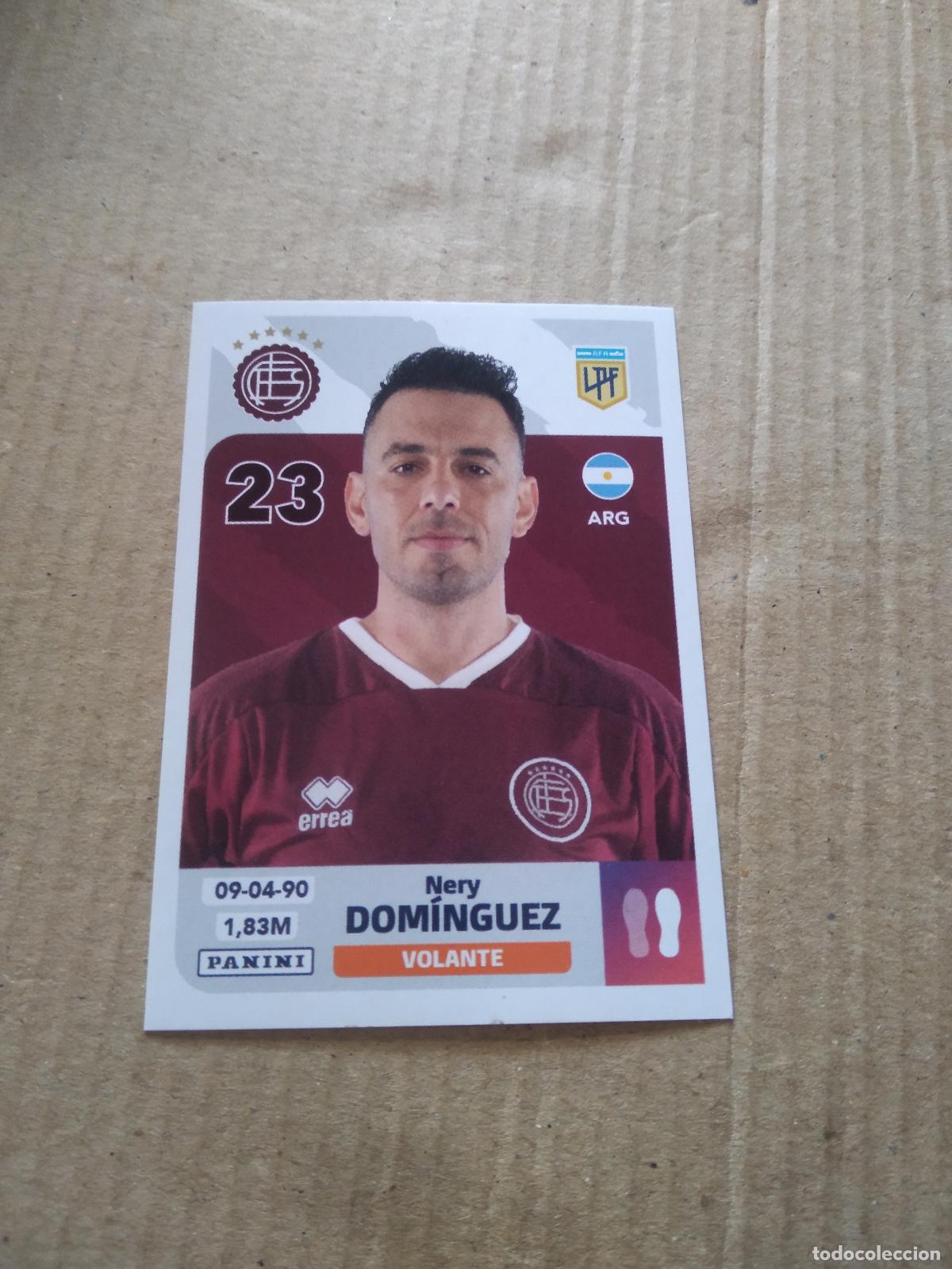 Cromos de F&uacute;tbol: LAN 8 NERY DOMINGUEZ LANUS CROMO FUTBOL ARGENTINO PANINI LIGA ARGENTINA 2024