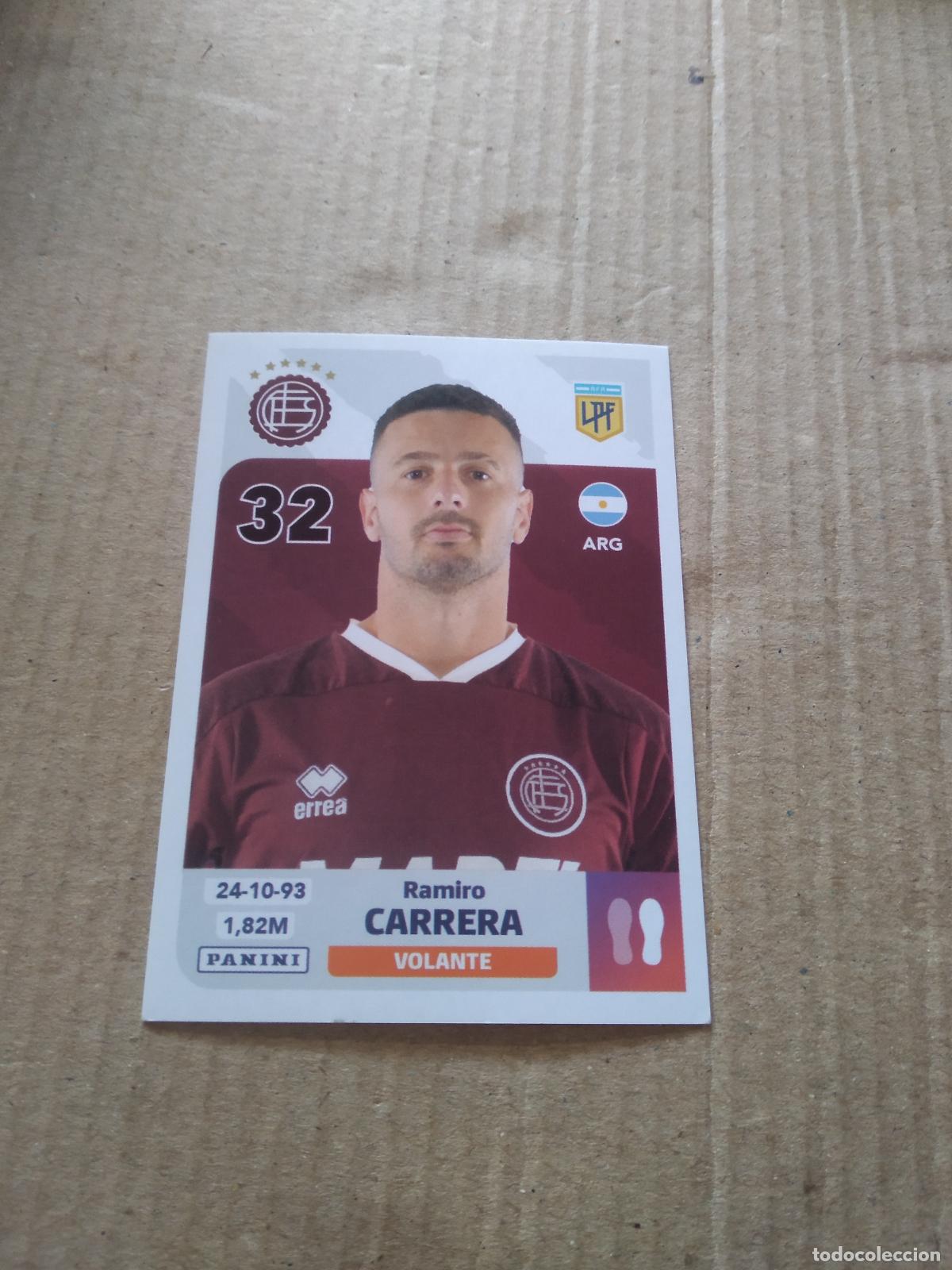 Cromos de F&uacute;tbol: LAN 9 RAMIRO CARRERA LANUS CROMO FUTBOL ARGENTINO PANINI LIGA ARGENTINA 2024