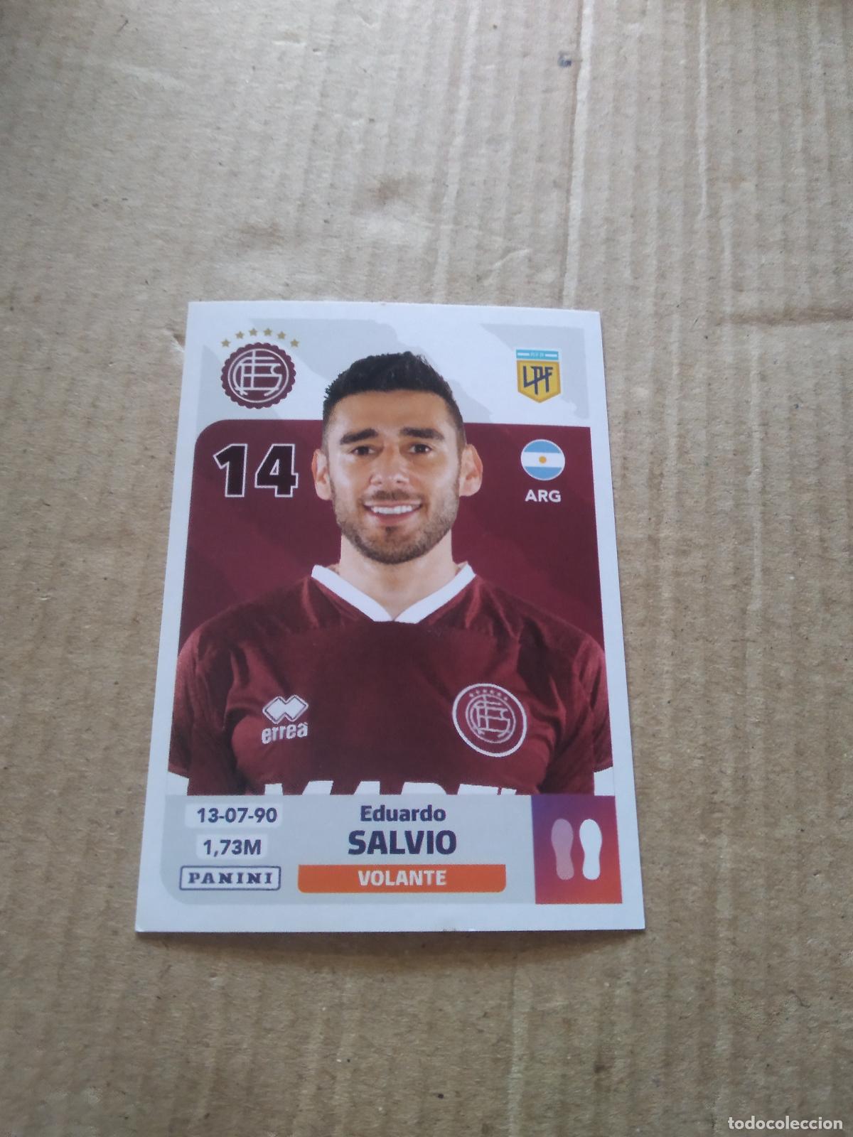 Cromos de F&uacute;tbol: LAN 12 EDUARDO SALVIO LANUS CROMO FUTBOL ARGENTINO PANINI LIGA ARGENTINA 2024