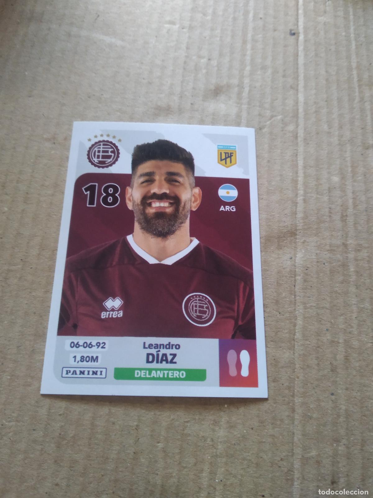Cromos de F&uacute;tbol: LAN 14 LEANDRO DIAZ LANUS CROMO FUTBOL ARGENTINO PANINI LIGA ARGENTINA 2024