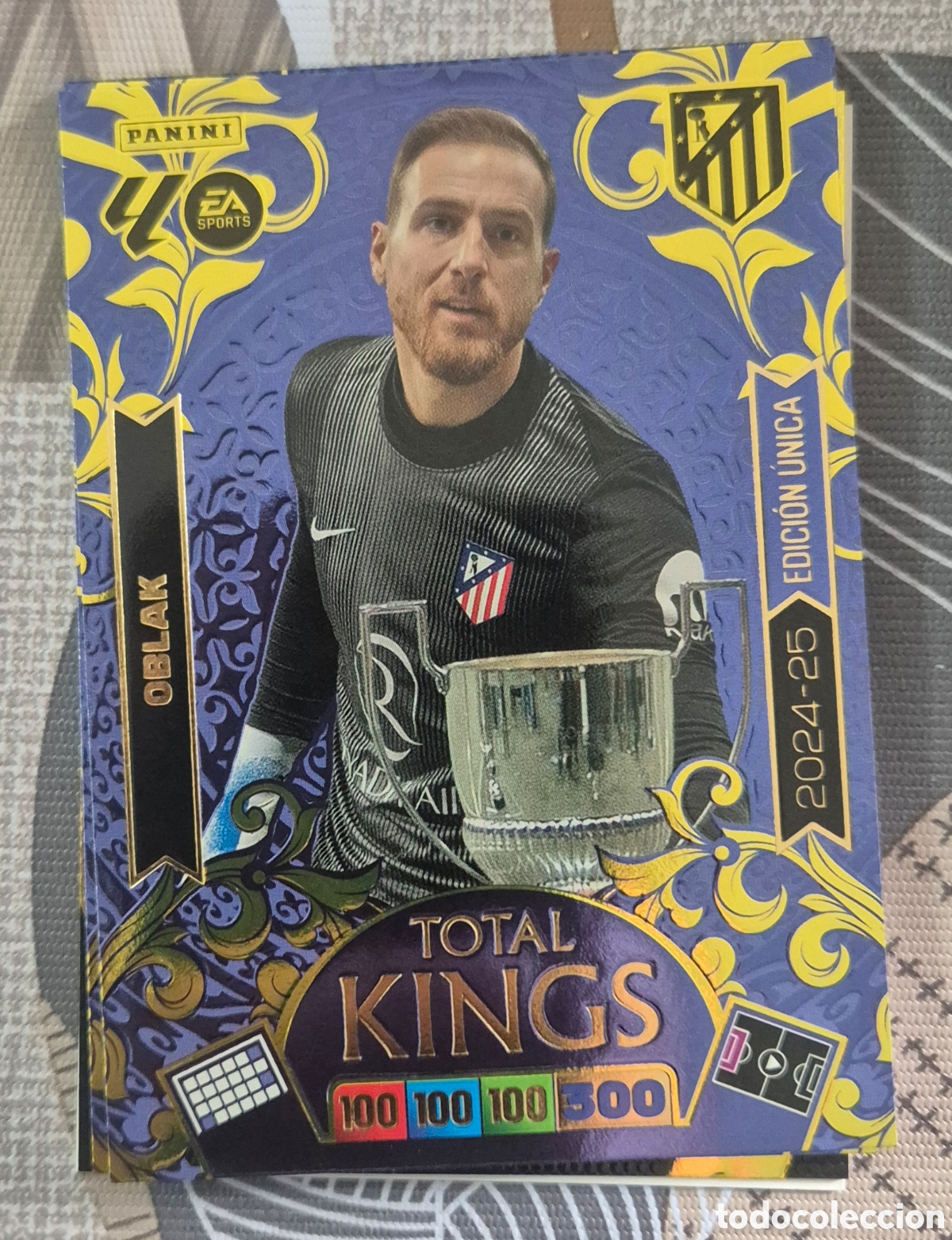 Figurine di Calcio: Oblak atletico de madrid total kings dream box adrenalyn 2026