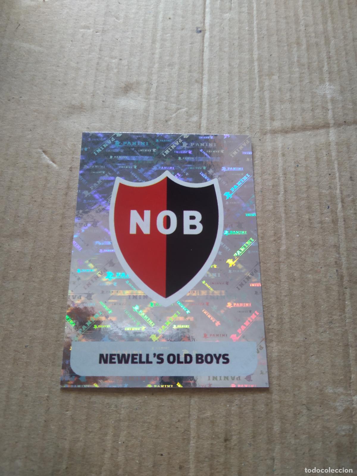 Cromos de F&uacute;tbol: NOB 1 ESCUDO NEWELL'S OLD BOYS CROMO FUTBOL ARGENTINO PANINI LIGA ARGENTINA 2024