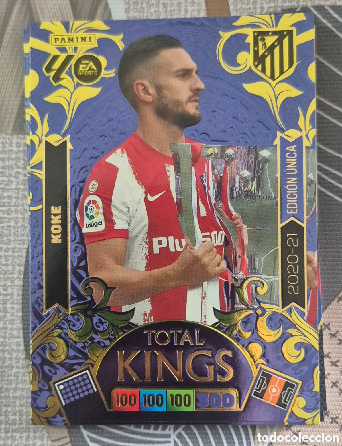 Cromos de F&uacute;tbol: Koke atletico de madrid total kings dream box adrenalyn 2026