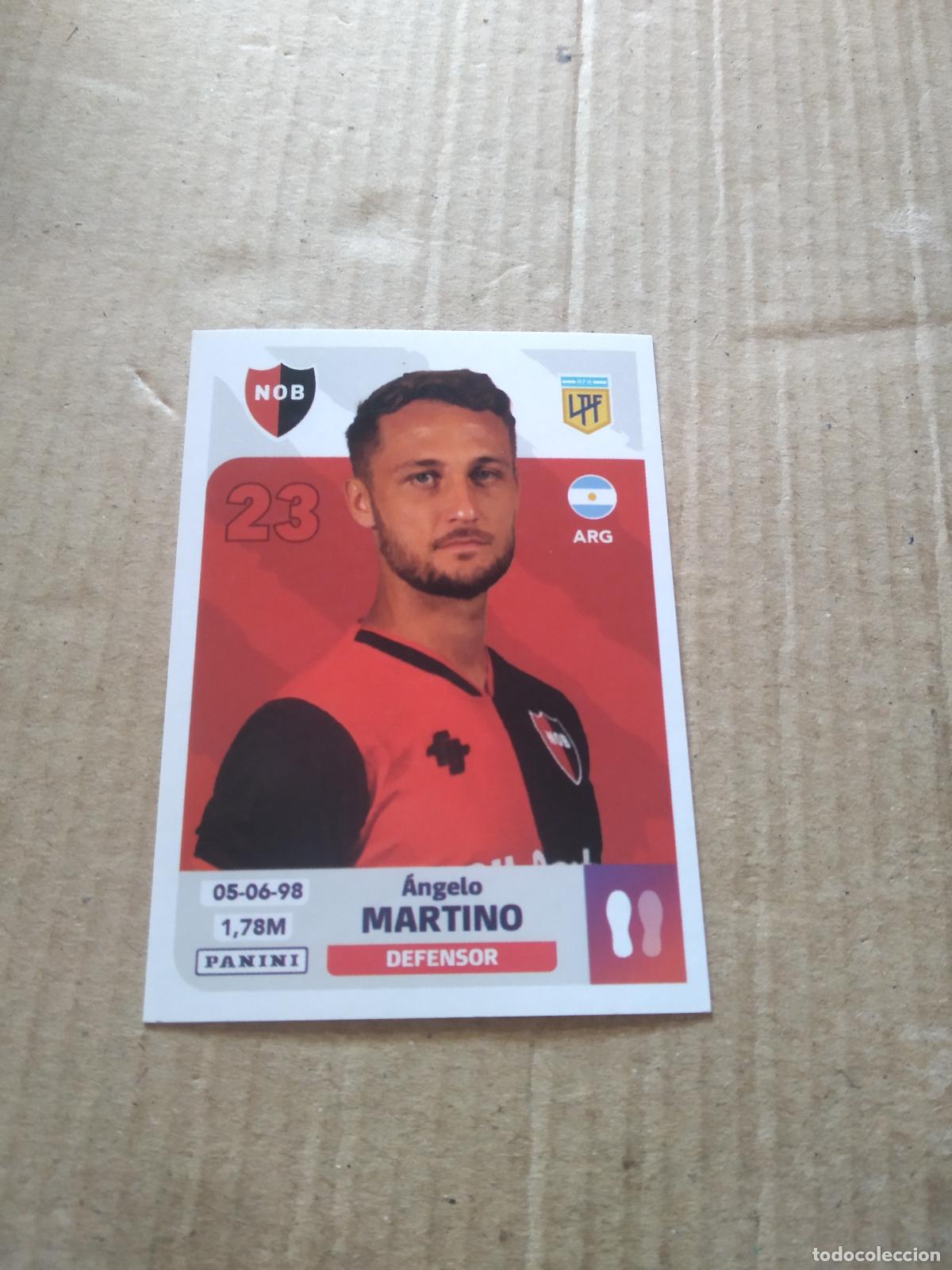 Cromos de F&uacute;tbol: NOB 3 ANGELO MARTINO NEWELL'S OLD BOYS CROMO FUTBOL ARGENTINO PANINI LIGA ARGENTINA 2024