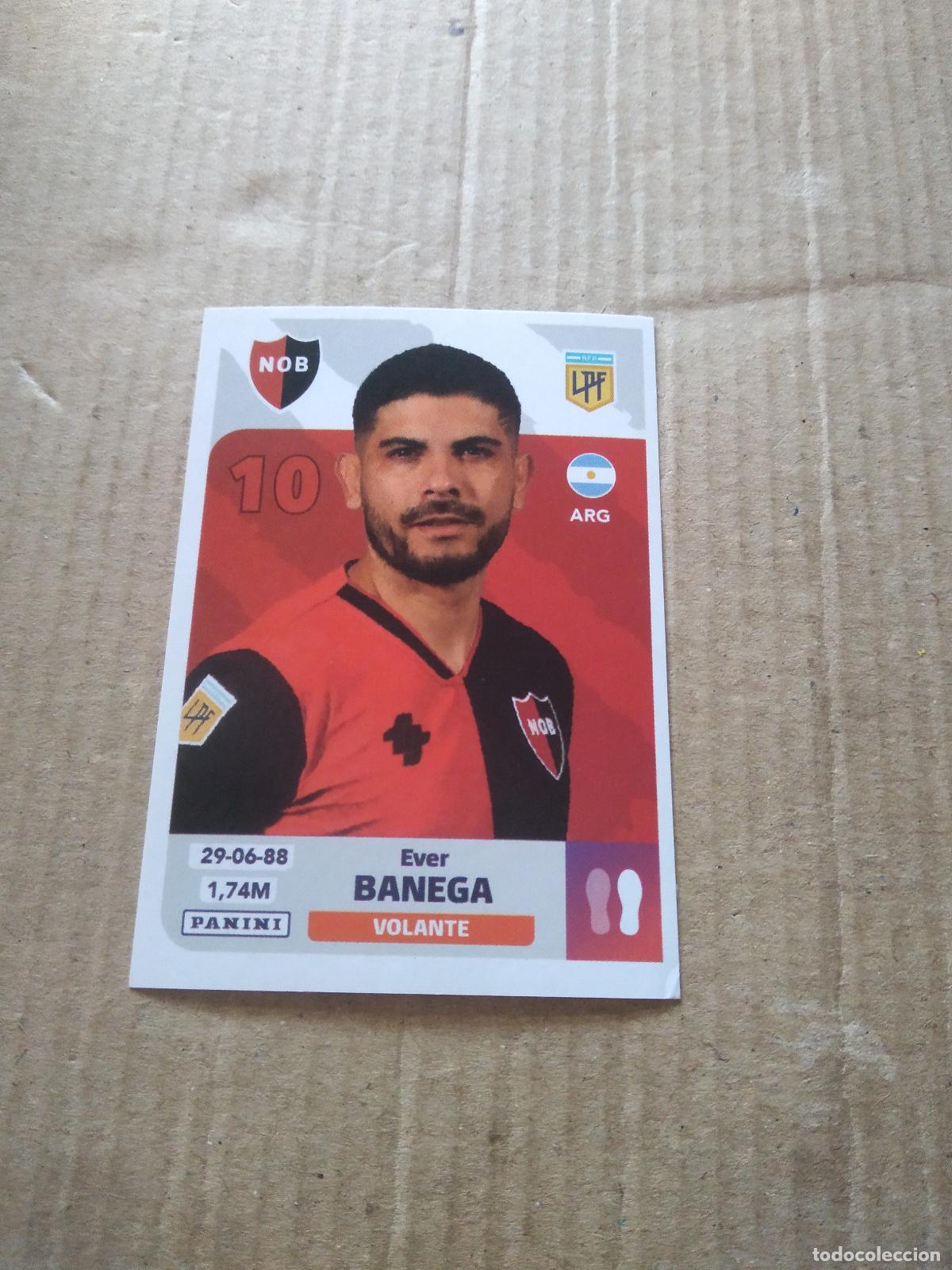 Cromos de F&uacute;tbol: NOB 9 EVER BANEGA NEWELL'S OLD BOYS CROMO FUTBOL ARGENTINO PANINI LIGA ARGENTINA 2024