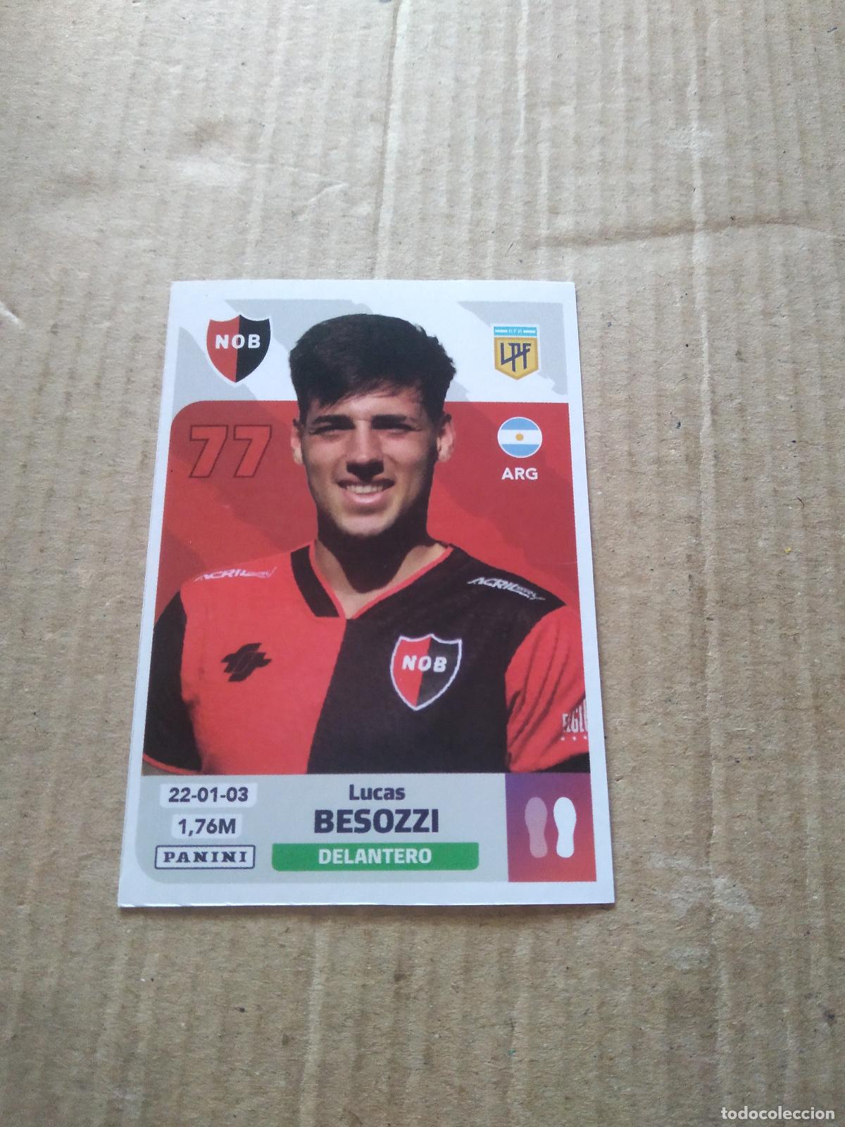 Cromos de F&uacute;tbol: NOB 13 LUCAS BESOZZI NEWELL'S OLD BOYS CROMO FUTBOL ARGENTINO PANINI LIGA ARGENTINA 2024