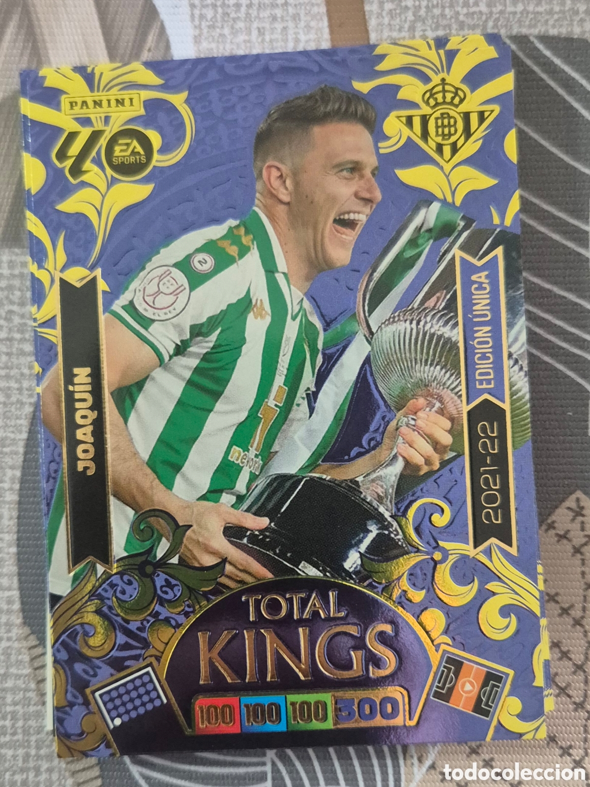 Cromos de F&uacute;tbol: Joaquin betis total kings dream box adrenalyn 2026