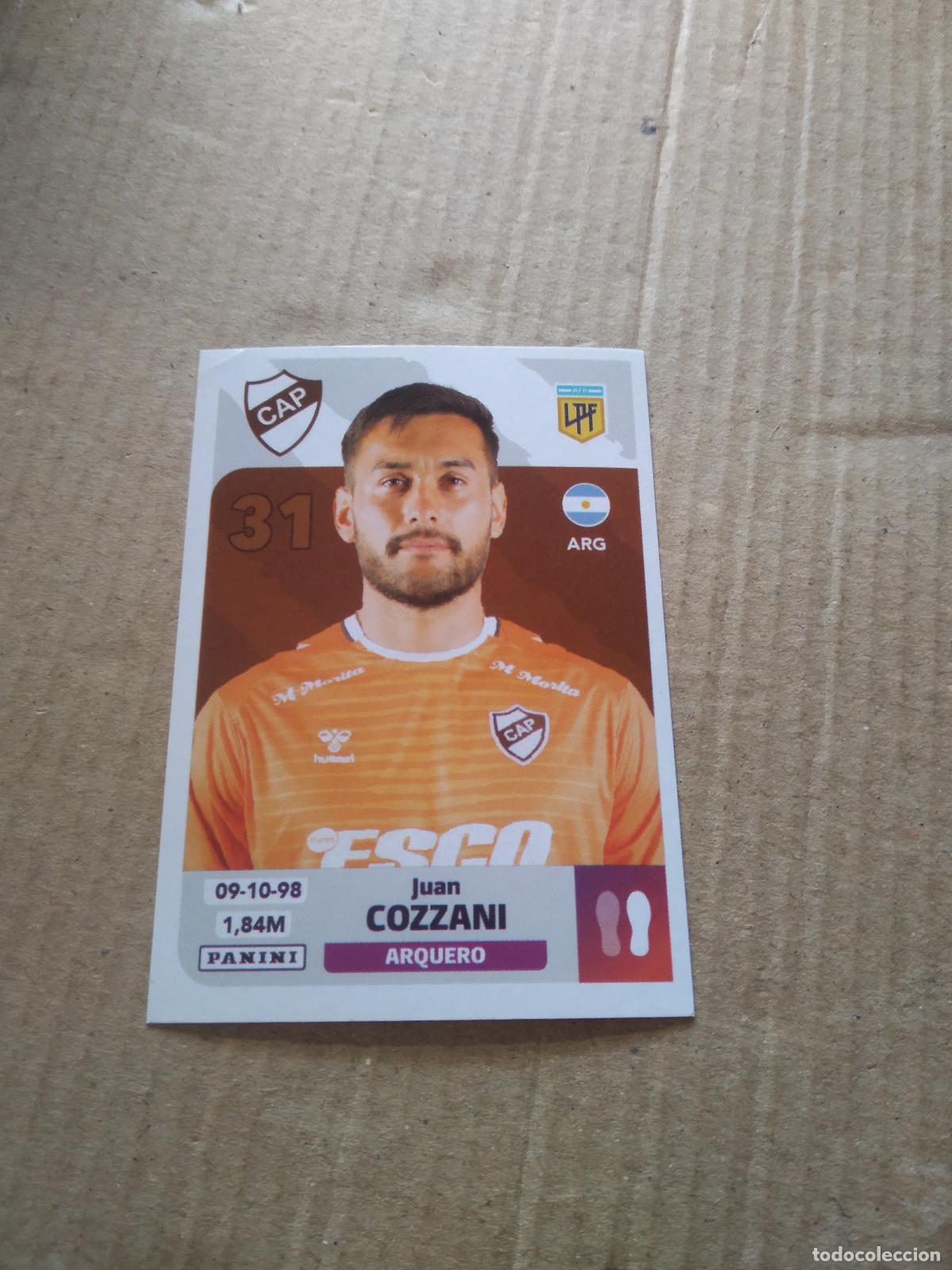 Cromos de F&uacute;tbol: PLA 2 JUAN COZZANI PLATENSE CROMO FUTBOL ARGENTINO PANINI LIGA ARGENTINA 2024