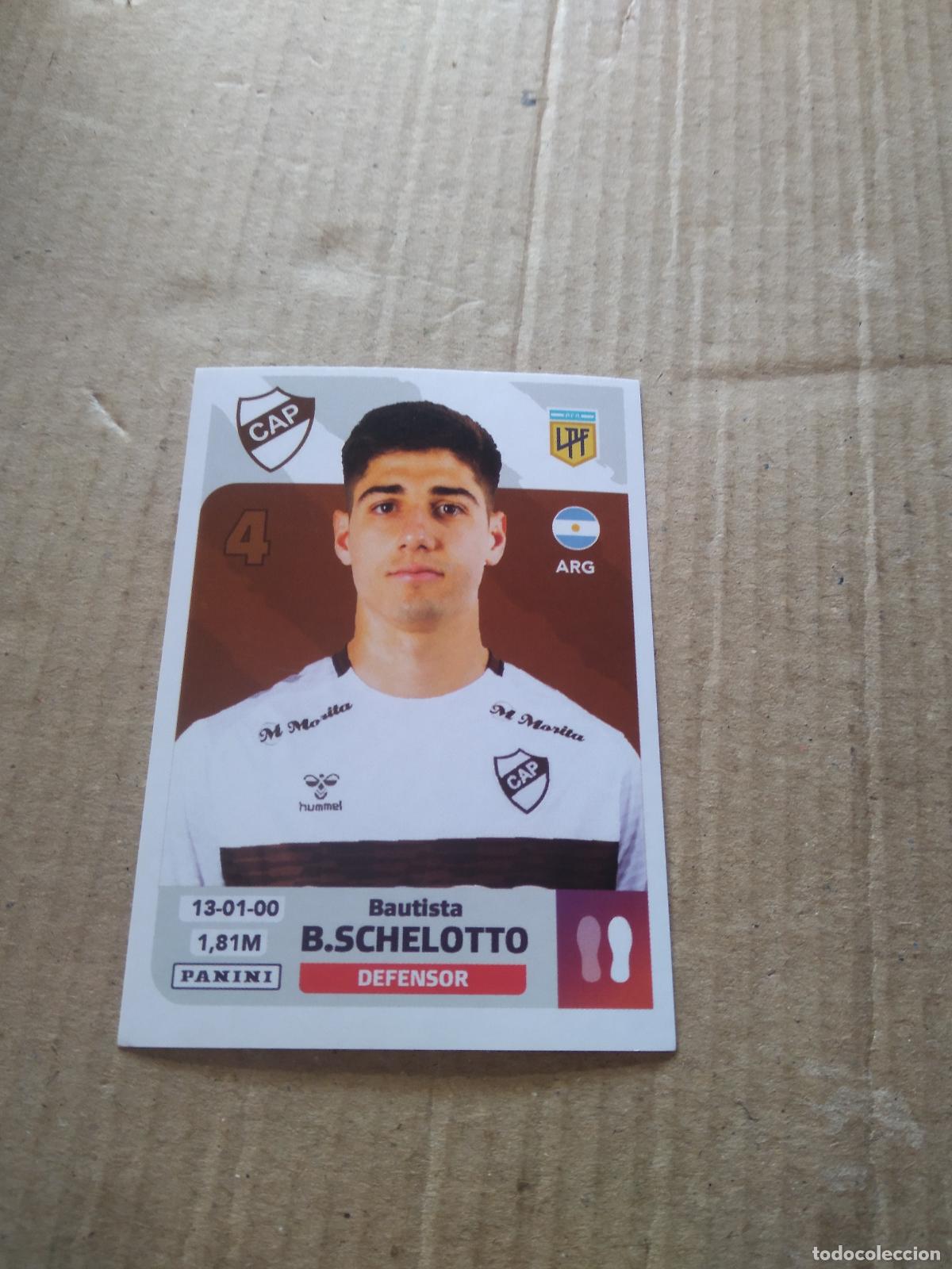Cromos de F&uacute;tbol: PLA 7 BAUTISTA B. SCHELOTTO PLATENSE CROMO FUTBOL ARGENTINO PANINI LIGA ARGENTINA 2024