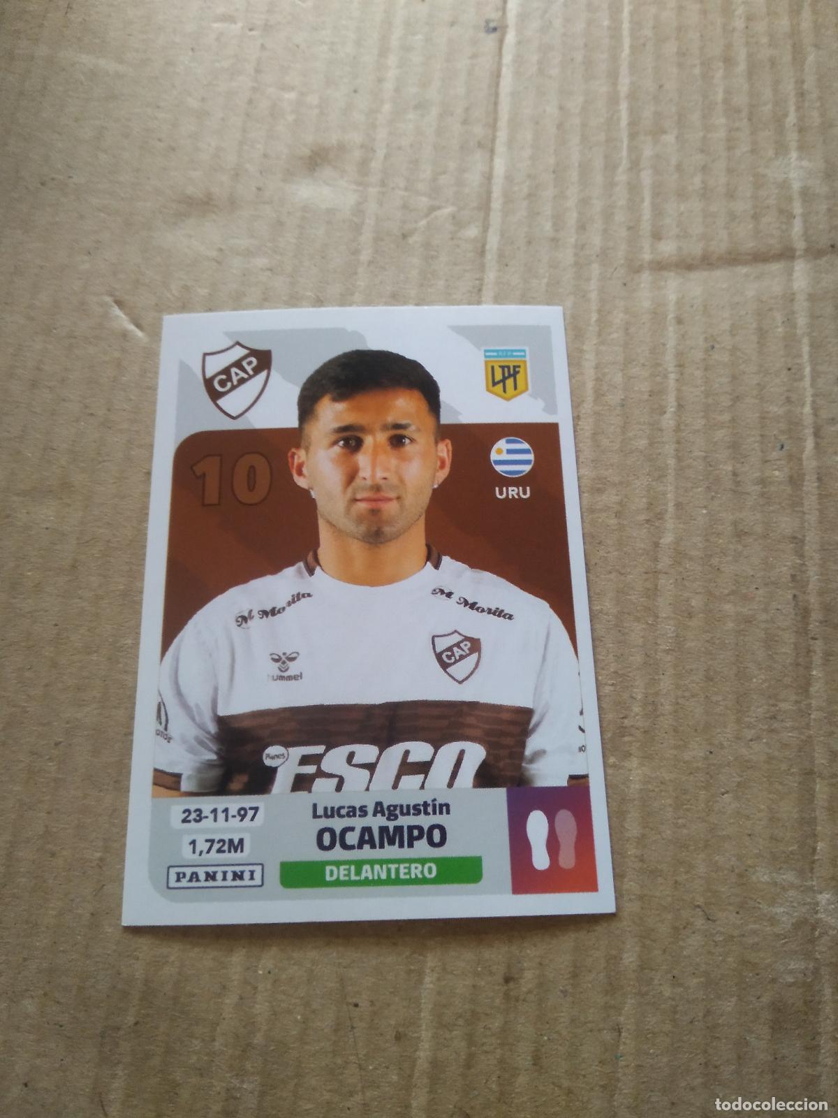 Fu&szlig;ball-Sticker: PLA 13 LUCAS AGUSTIN OCAMPO PLATENSE CROMO FUTBOL ARGENTINO PANINI LIGA ARGENTINA 2024