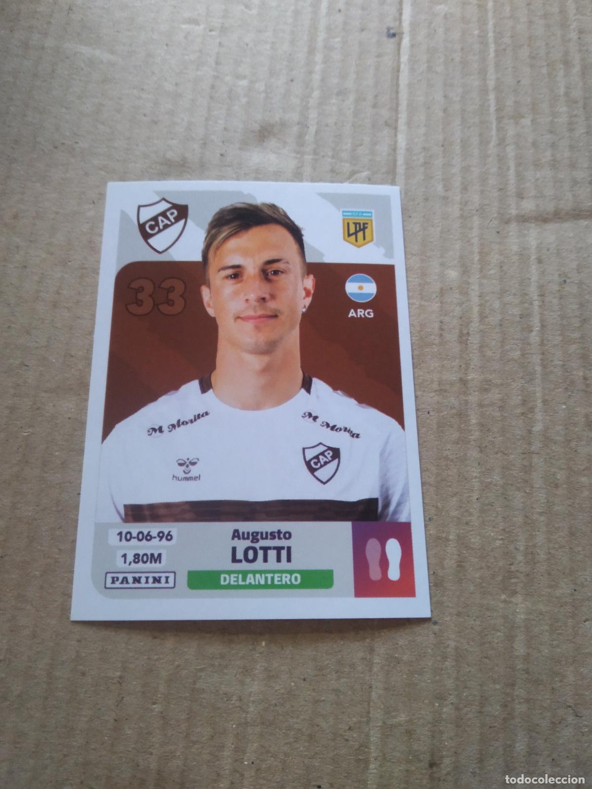 Cromos de F&uacute;tbol: PLA 16 AUGUSTO LOTTI PLATENSE CROMO FUTBOL ARGENTINO PANINI LIGA ARGENTINA 2024