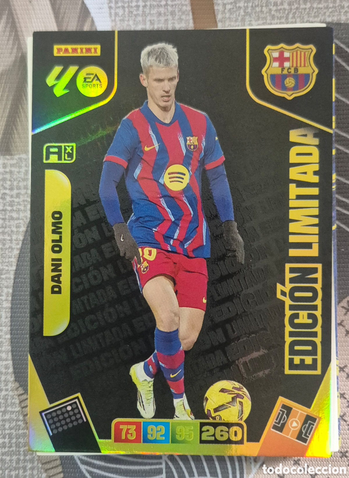 Cromos de F&uacute;tbol: Olmo barcelona edicion limitada adrenalyn 2026