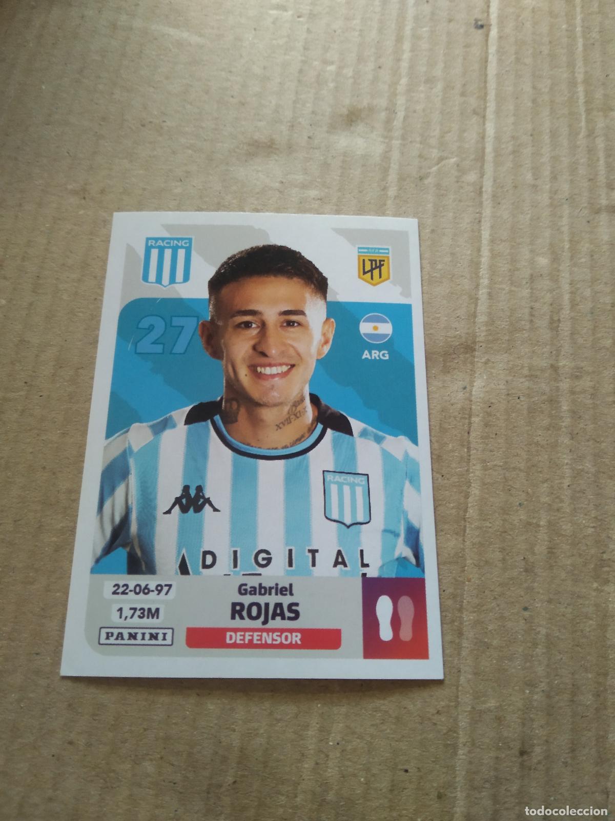 Cromos de F&uacute;tbol: RAC 5 GABRIEL ROJAS RACING CROMO FUTBOL ARGENTINO PANINI LIGA ARGENTINA 2024