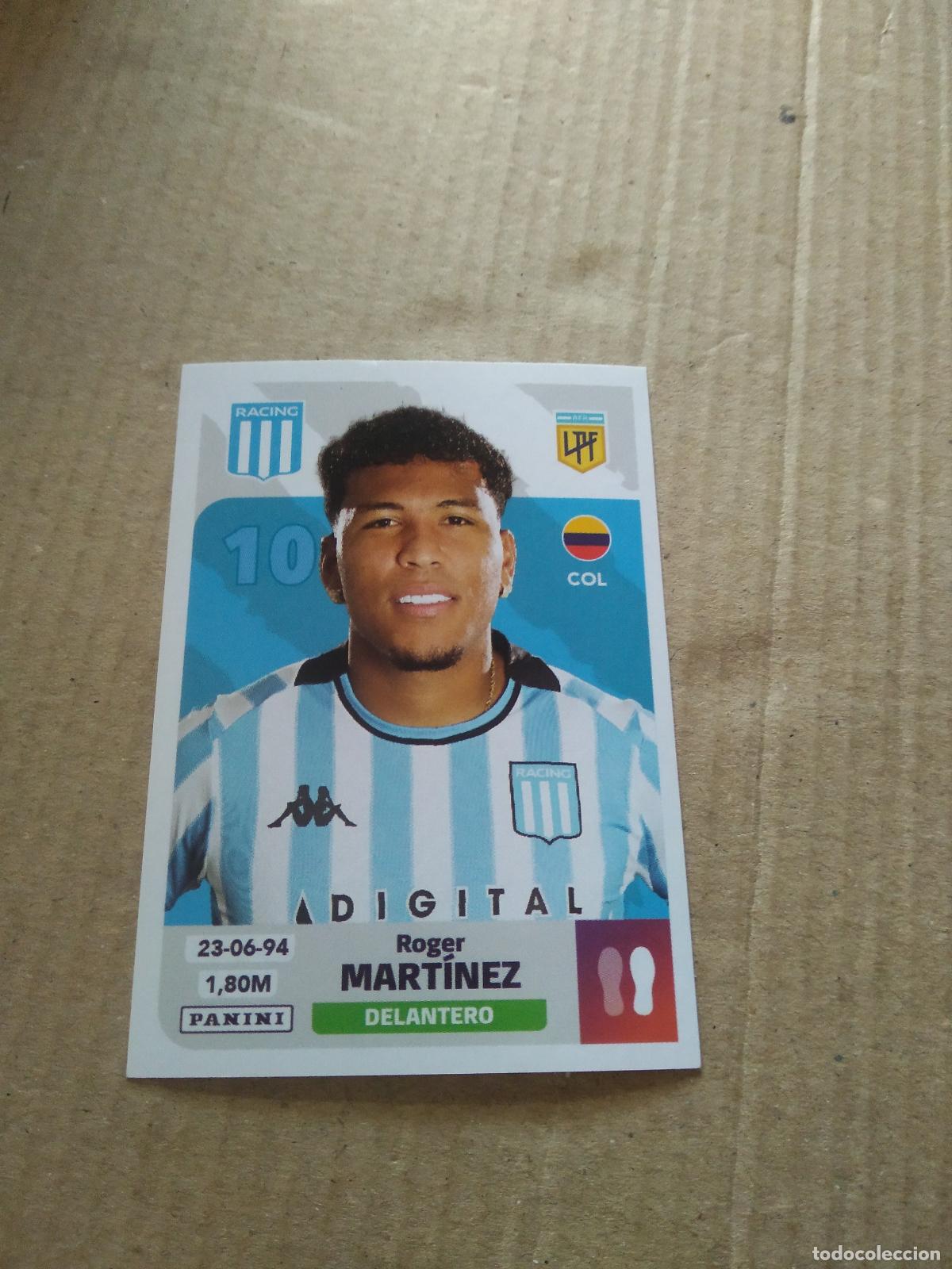 Cromos de F&uacute;tbol: RAC 13 ROGER MARTINEZ RACING CROMO FUTBOL ARGENTINO PANINI LIGA ARGENTINA 2024