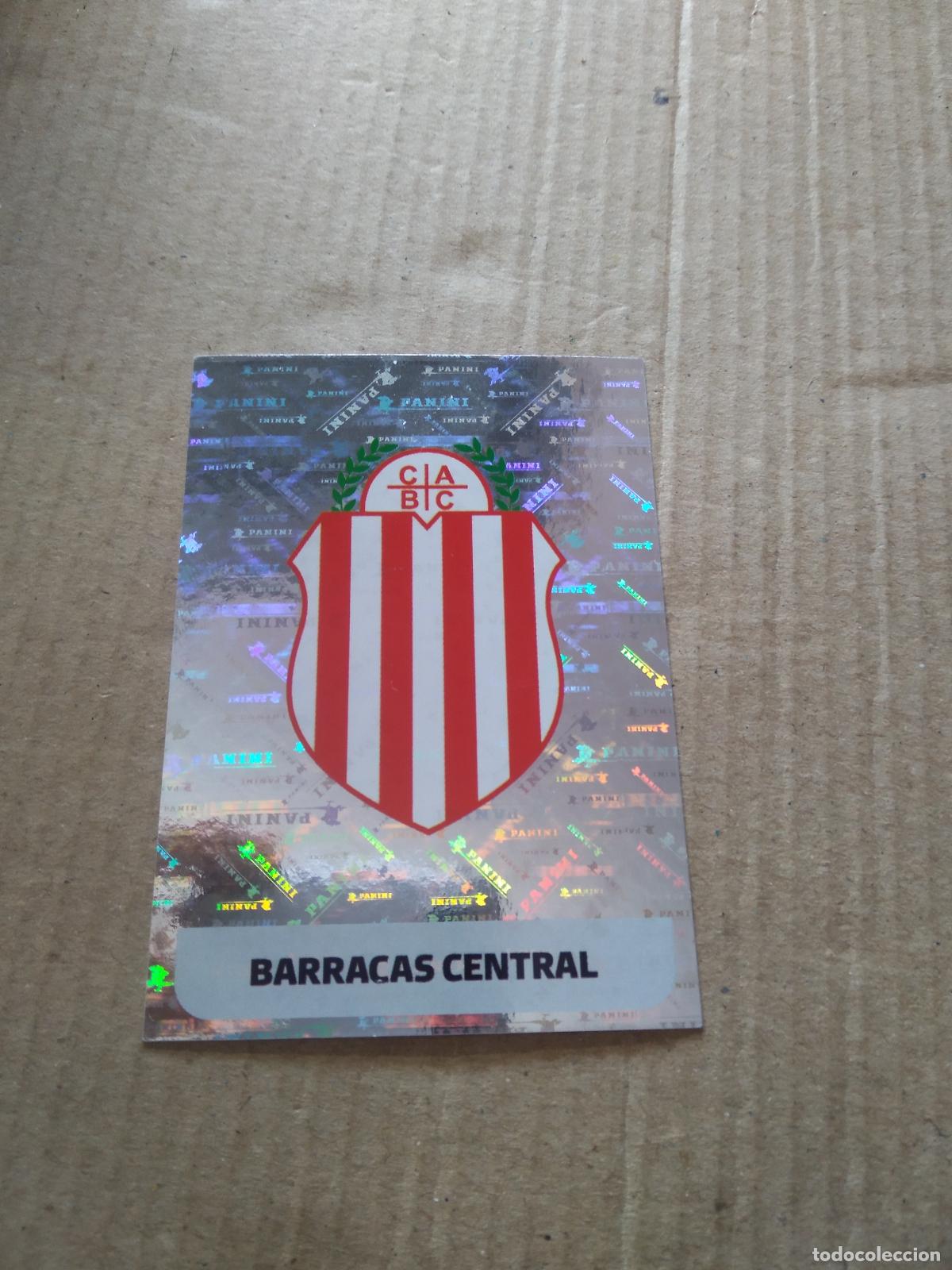 Cromos de F&uacute;tbol: BAR 1 ESCUDO BARRACAS CENTRAL CROMO FUTBOL ARGENTINO PANINI LIGA ARGENTINA 2024