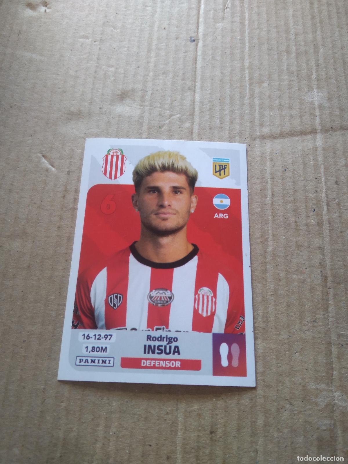 Cartes &agrave; collectionner de Football: BAR 5 RODRIGO INSUA BARRACAS CENTRAL CROMO FUTBOL ARGENTINO PANINI LIGA ARGENTINA 2024