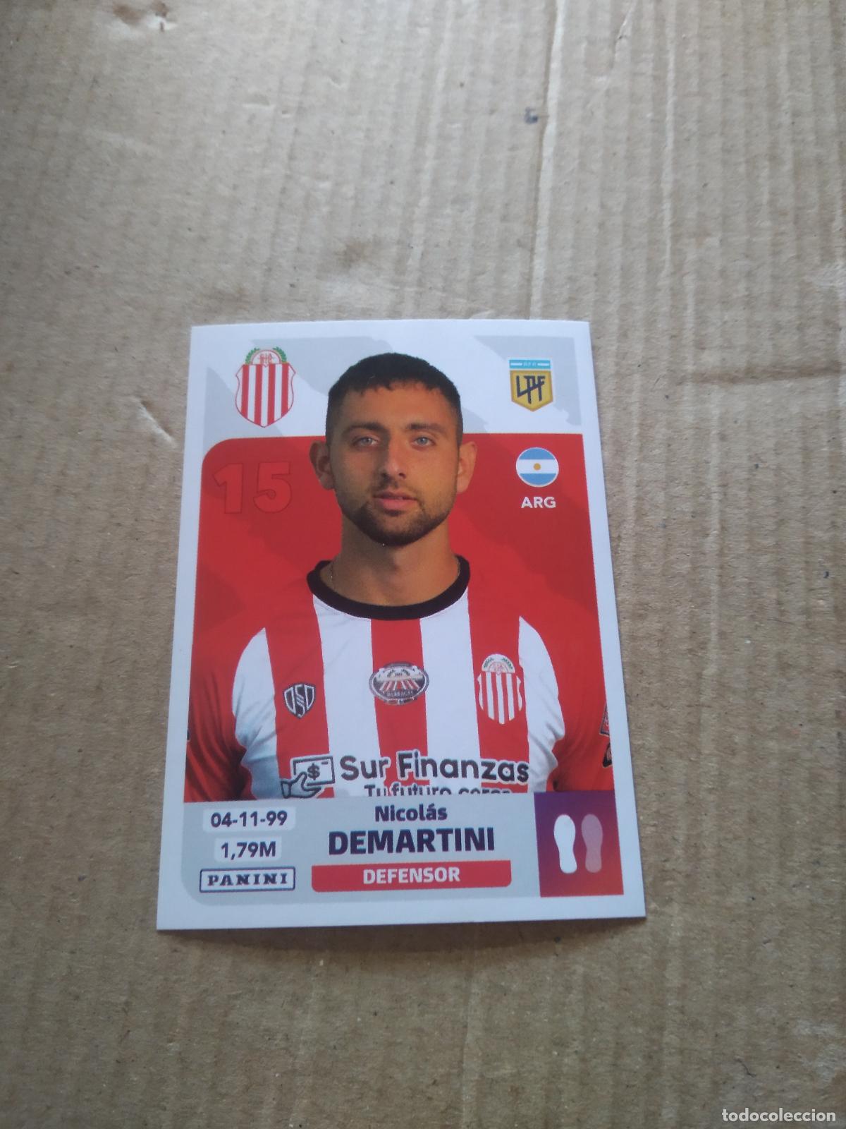 Cromos de F&uacute;tbol: BAR 6 NICOLAS DEMARTINI BARRACAS CENTRAL CROMO FUTBOL ARGENTINO PANINI LIGA ARGENTINA 2024