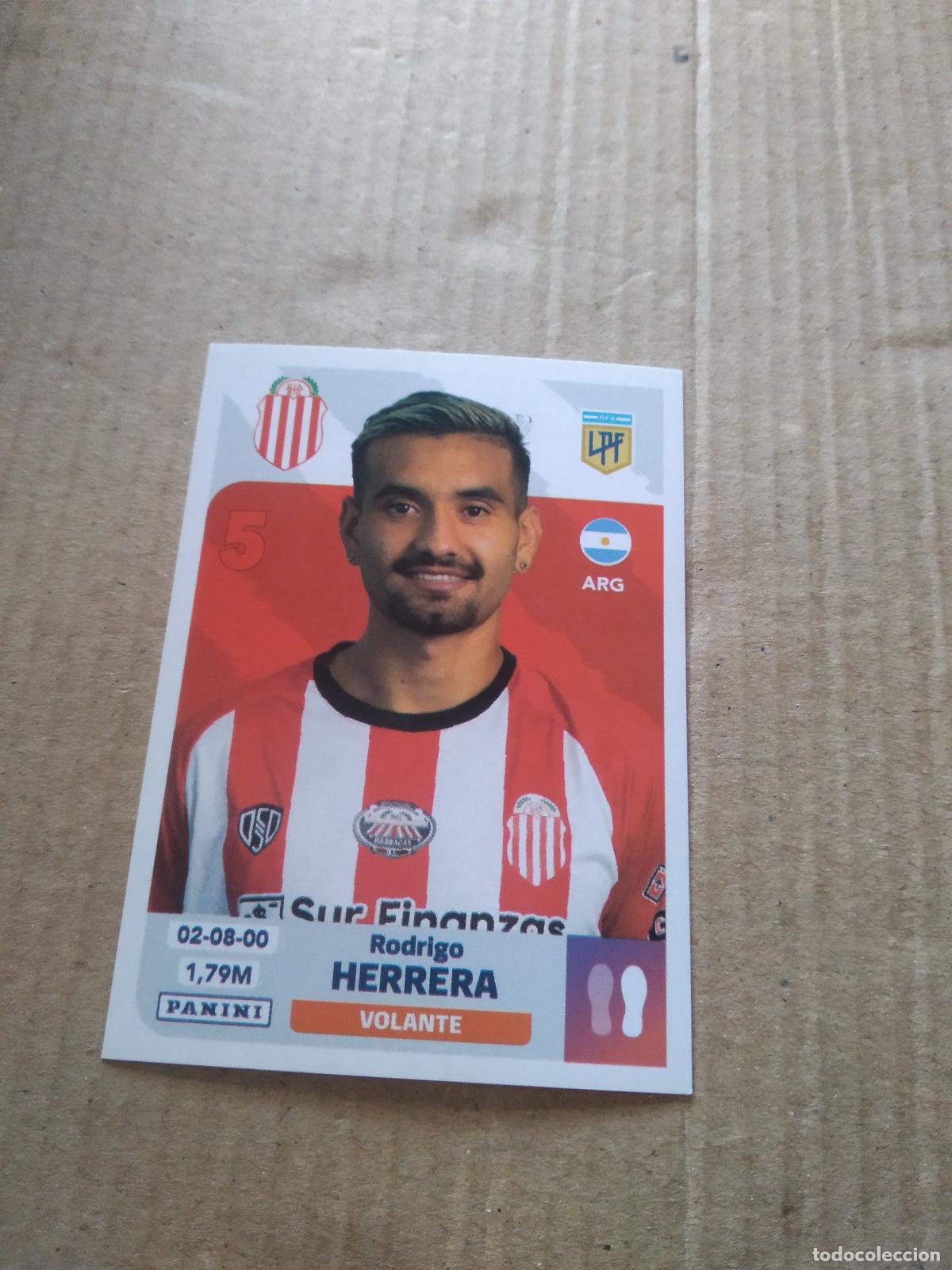 Cromos de F&uacute;tbol: BAR 9 RODRIGO HERRERA BARRACAS CENTRAL CROMO FUTBOL ARGENTINO PANINI LIGA ARGENTINA 2024