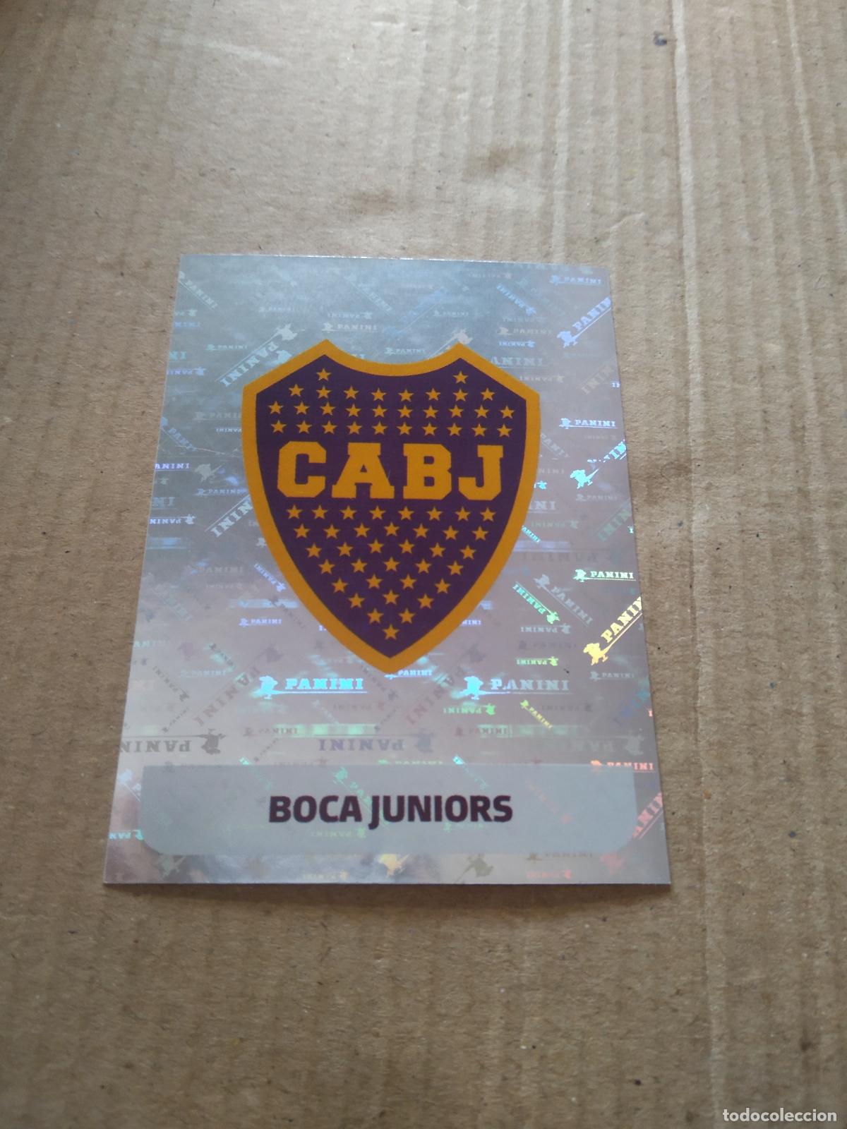 Cromos de F&uacute;tbol: BOC 1 ESCUDO BOCA JUNIORS CROMO FUTBOL ARGENTINO PANINI LIGA ARGENTINA 2024