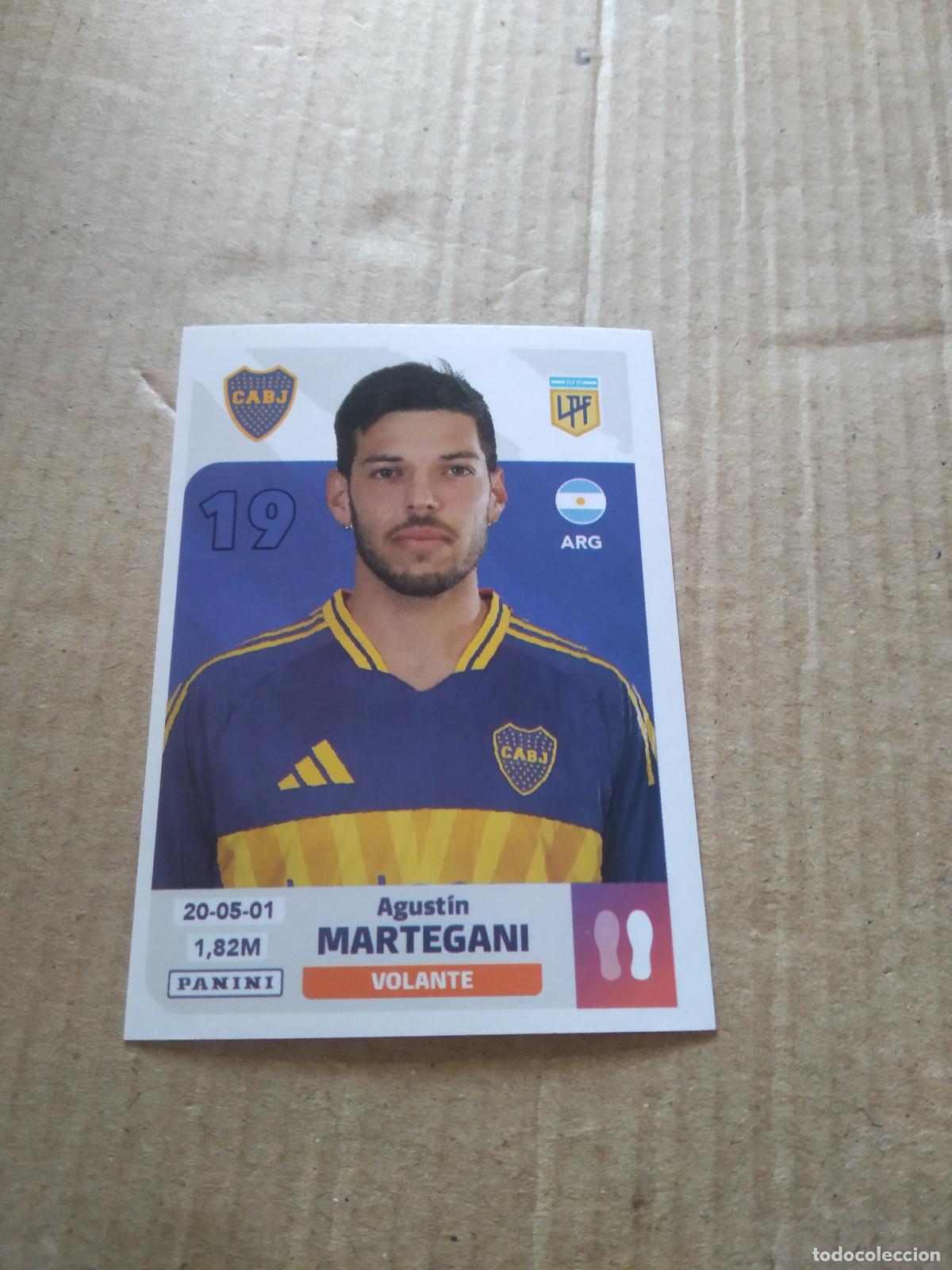 Cromos de F&uacute;tbol: BOC 9 AGUSTIN MARTEGANI BOCA JUNIORS CROMO FUTBOL ARGENTINO PANINI LIGA ARGENTINA 2024