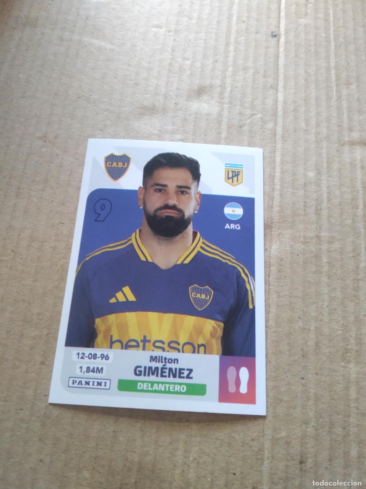 Fu&szlig;ball-Sticker: BOC 16 MILTON GIMENEZ BOCA JUNIORS CROMO FUTBOL ARGENTINO PANINI LIGA ARGENTINA 2024