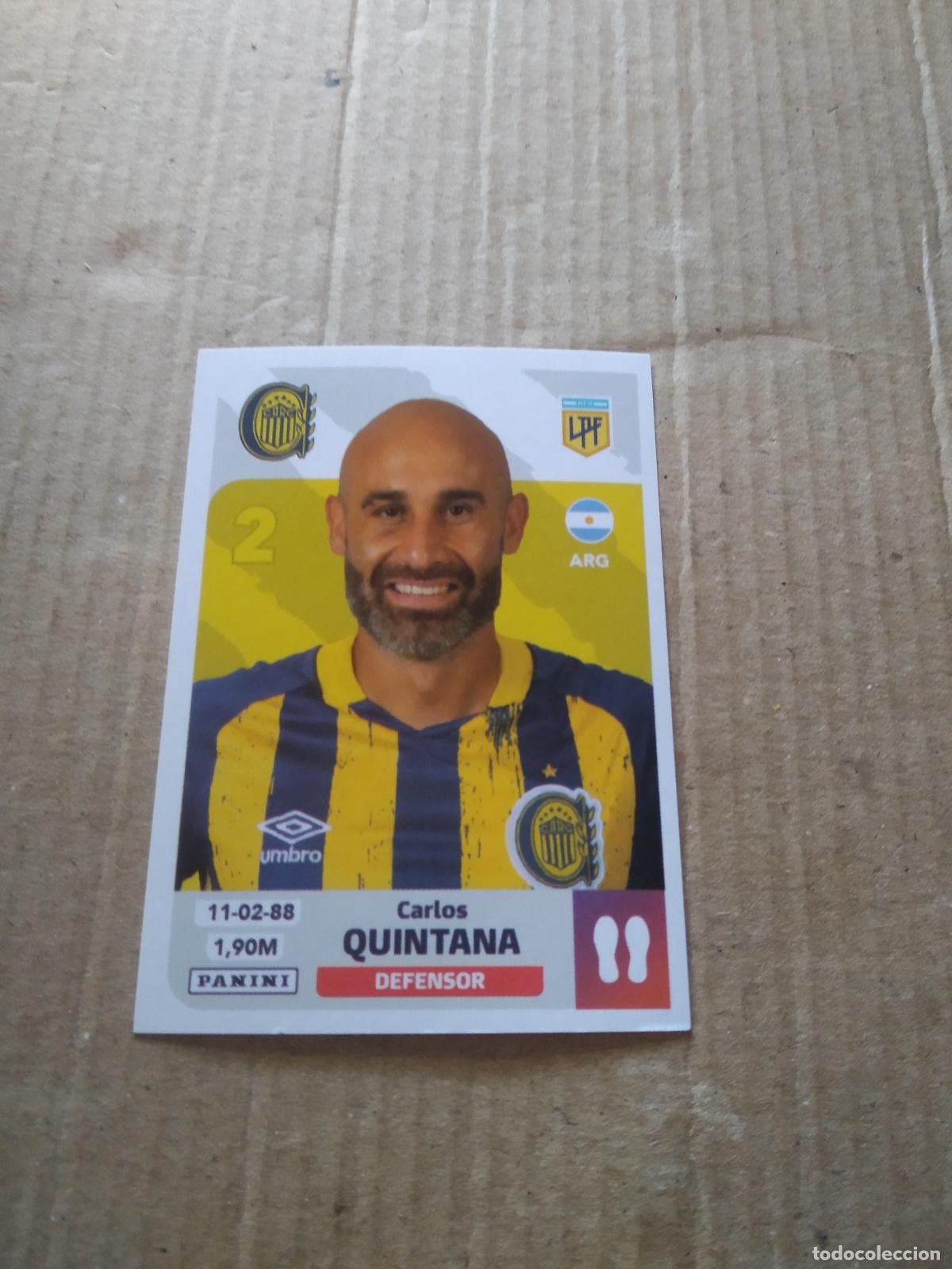 Cromos de F&uacute;tbol: CEN 3 CARLOS QUINTANA ROSARIO CENTRAL CROMO FUTBOL ARGENTINO PANINI LIGA ARGENTINA 2024