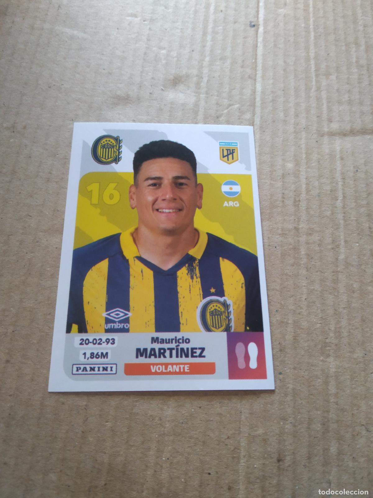 Cromos de F&uacute;tbol: CEN 9 MAURICIO MARTINEZ ROSARIO CENTRAL CROMO FUTBOL ARGENTINO PANINI LIGA ARGENTINA 2024