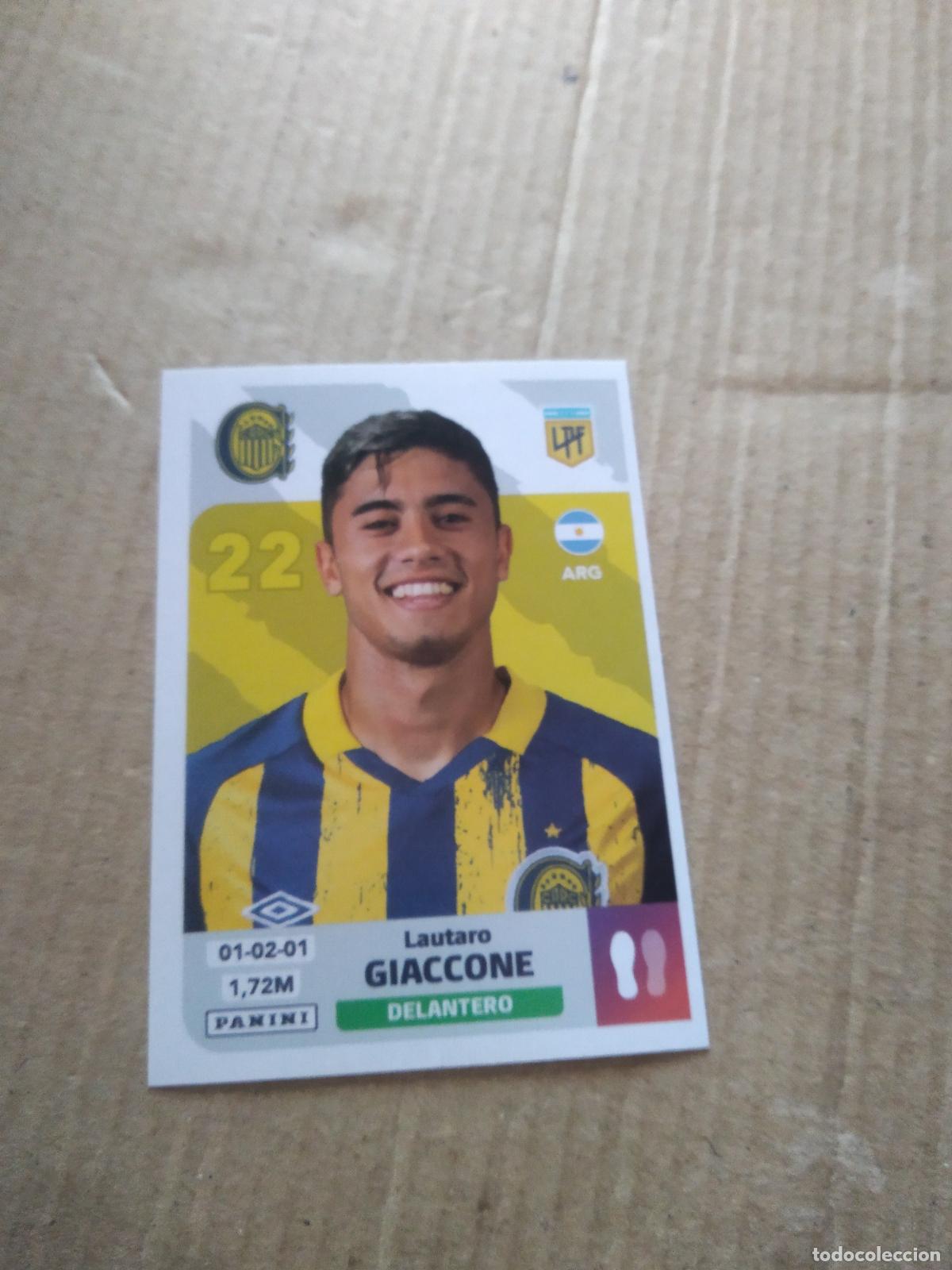 Cromos de F&uacute;tbol: CEN 15 LAUTARO GIACCONE ROSARIO CENTRAL CROMO FUTBOL ARGENTINO PANINI LIGA ARGENTINA 2024