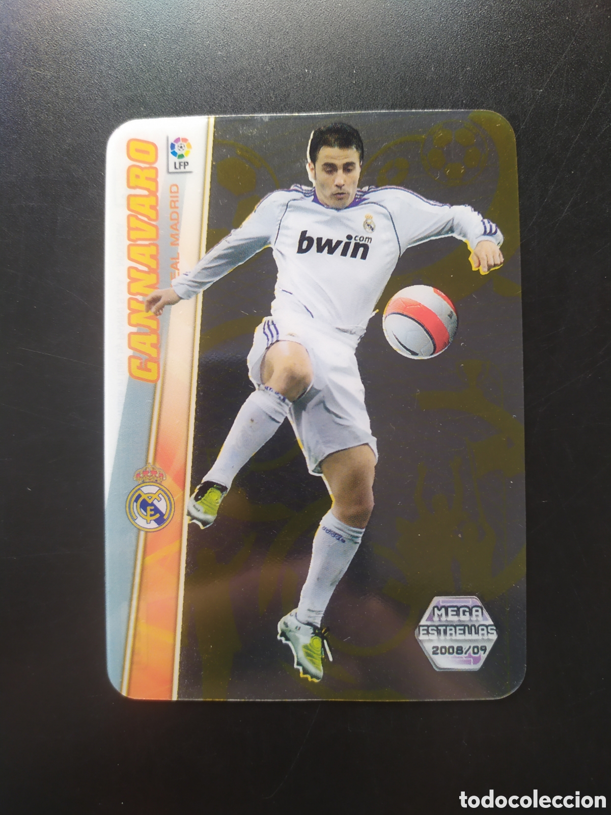 Fu&szlig;ball-Sticker: Megacracks 2008 2009 08 09 panini Cannavaro estrellas n&deg; 365 Real Madrid