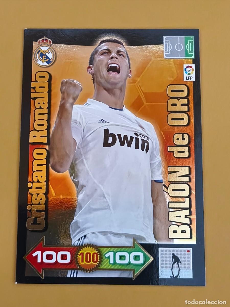 Cromos de F&uacute;tbol: cristiano ronaldo, adrenalyn 2010 11 balon oro