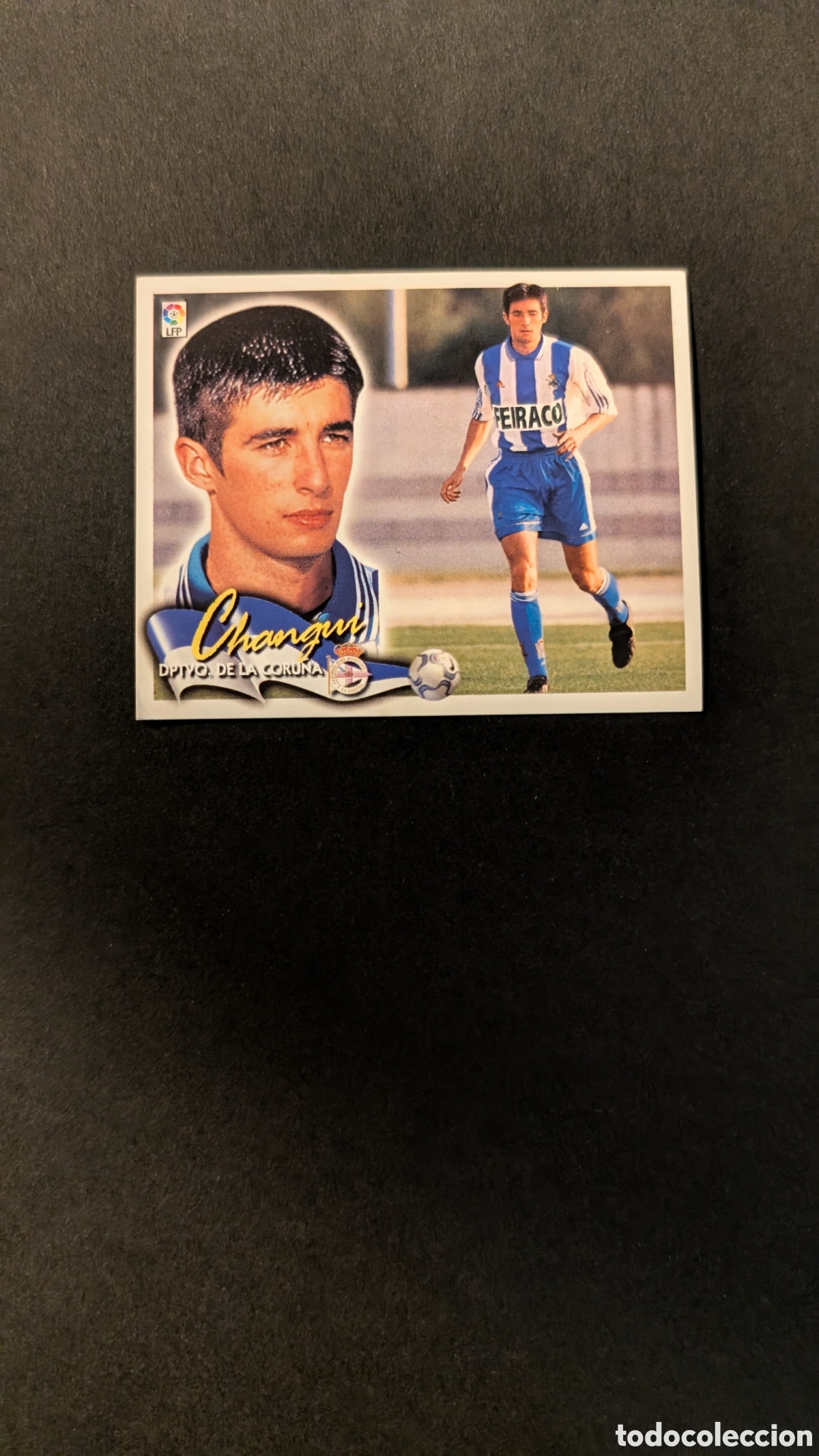 Figurine di Calcio: L5 CHANGUI DEPORTIVO FICHAJE 1 LIGA ESTE 2000/01 00 01 NUNCA PEGADO SIN PEGAR