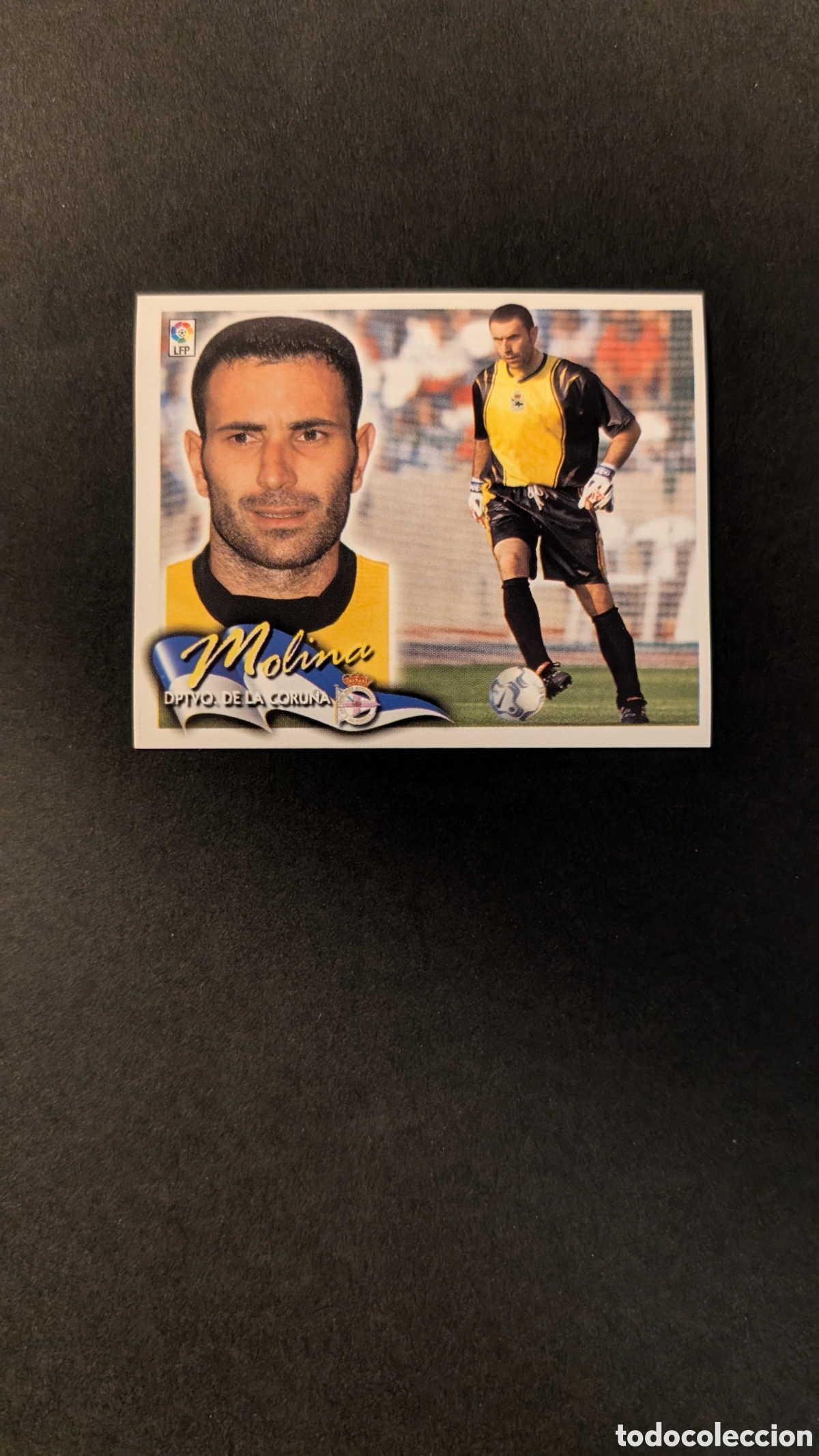 Figurine di Calcio: L5 MOLINA DEPORTIVO FICHAJE 13 LIGA ESTE 2000/01 00 01 NUNCA PEGADO SIN PEGAR