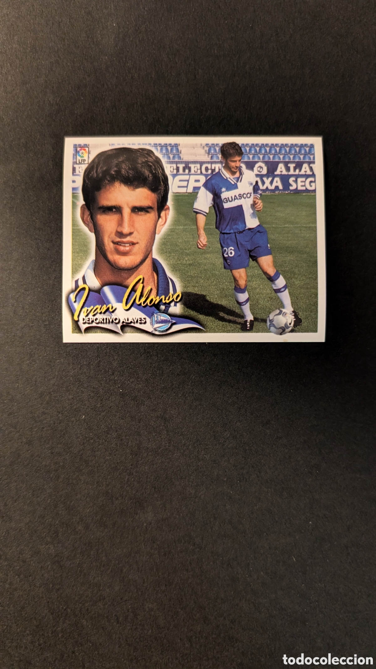 Figurine di Calcio: L5 IVAN ALONSO ALAVES COLOCA LIGA ESTE 2000/01 00 01 NUNCA PEGADO SIN PEGAR